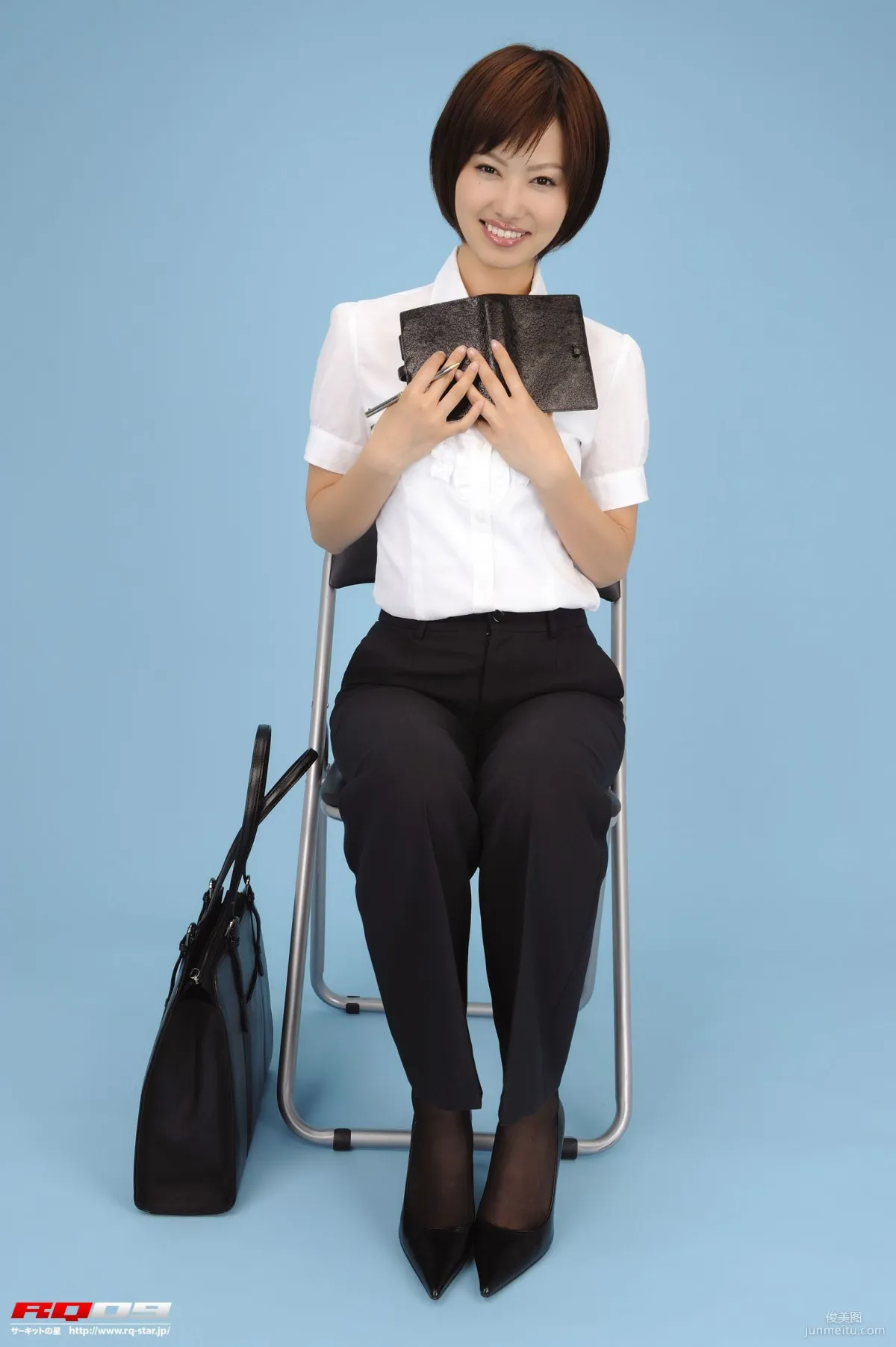 [RQ-STAR] NO.00152 Emiri Fujimura Recruit Style Office Wear Photo Set photo 81