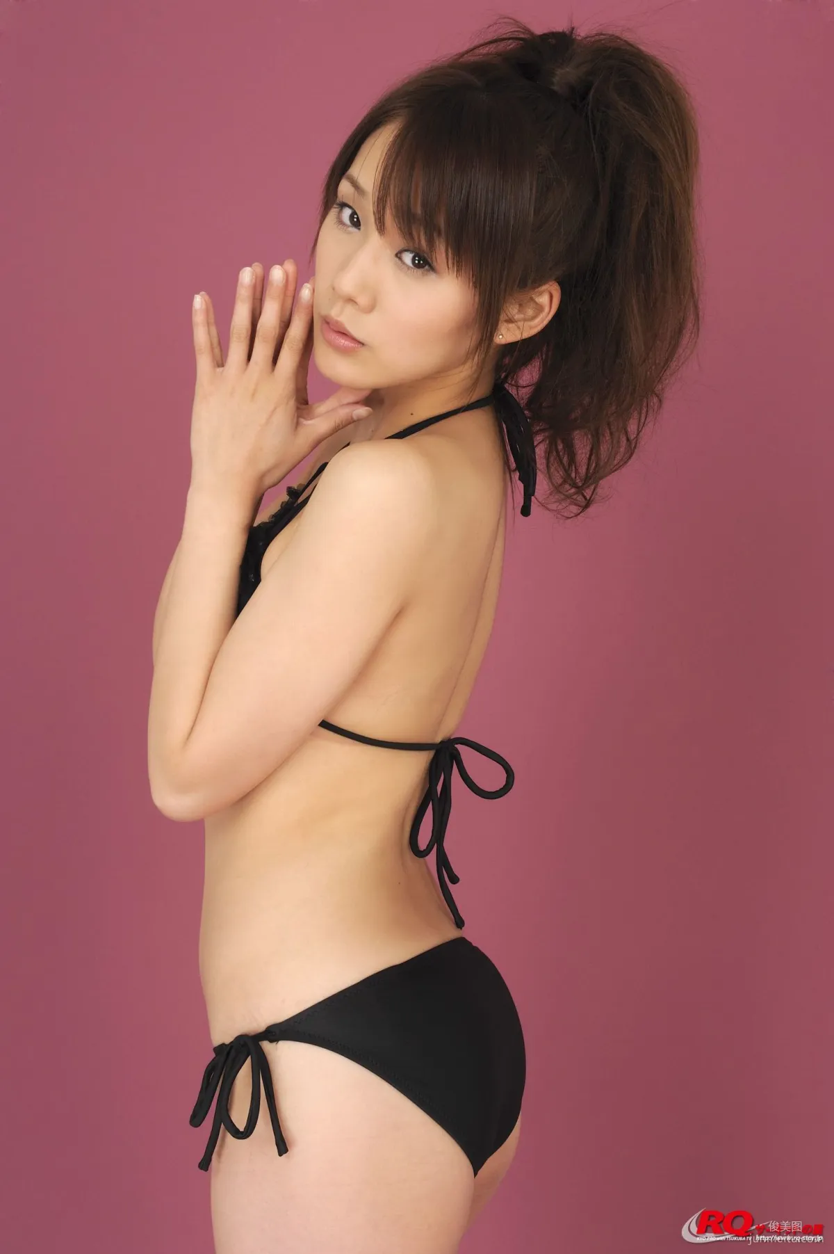 [RQ-STAR] NO.00126 Reina Fuchiwaki 淵脇レイナ Swim Suits – Black 寫真集 23