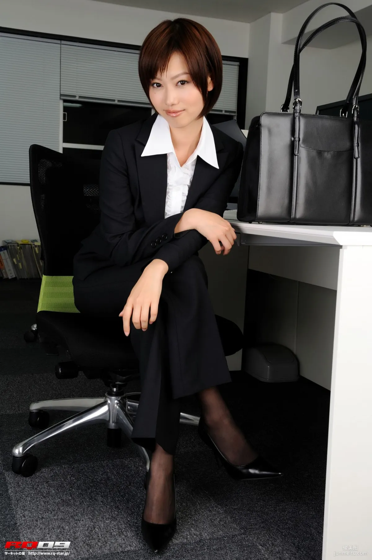 [RQ-STAR Photo Set] NO.00155 Emiri Fujimura Recruit Style Office Beauty Series photo 21