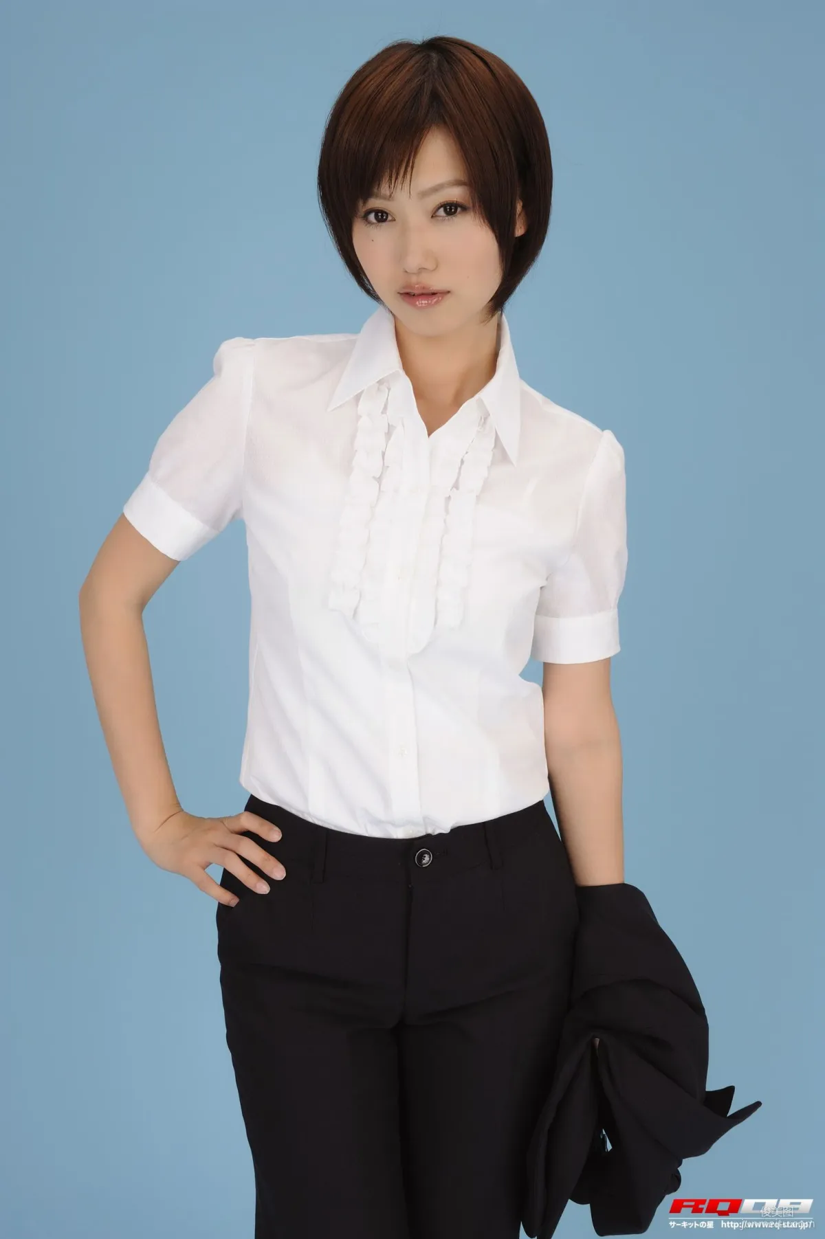 [RQ-STAR] NO.00152 Emiri Fujimura Recruit Style Office Wear Photo Set photo 42