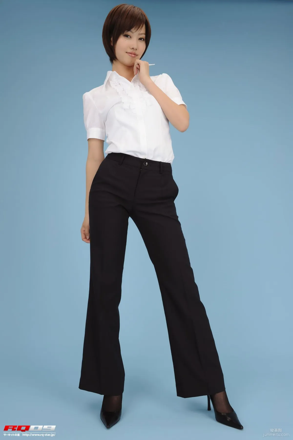 [RQ-STAR] NO.00152 Emiri Fujimura Recruit Style Office Wear Photo Set photo 53