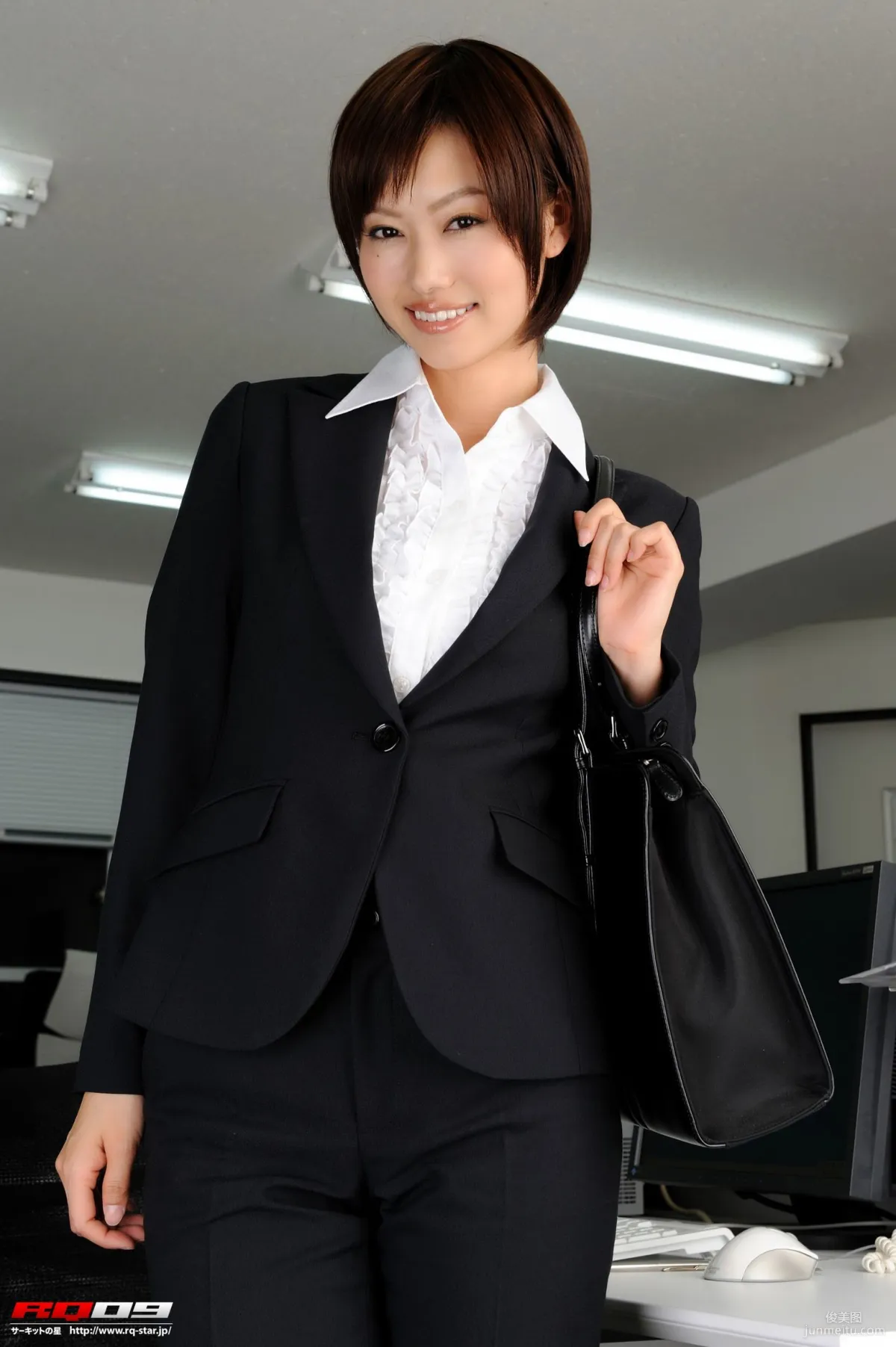 [RQ-STAR Photo Set] NO.00155 Emiri Fujimura Recruit Style Office Beauty Series photo 8
