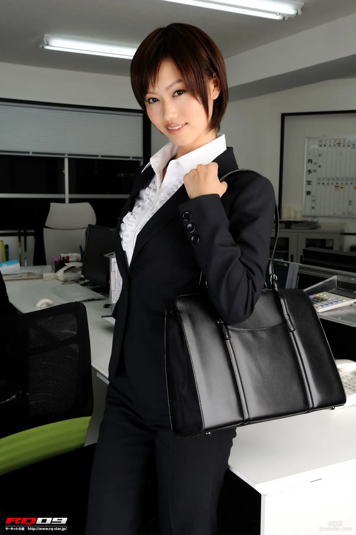 [RQ-STAR Photo Set] NO.00155 Emiri Fujimura Recruit Style Office Beauty Series photo 11