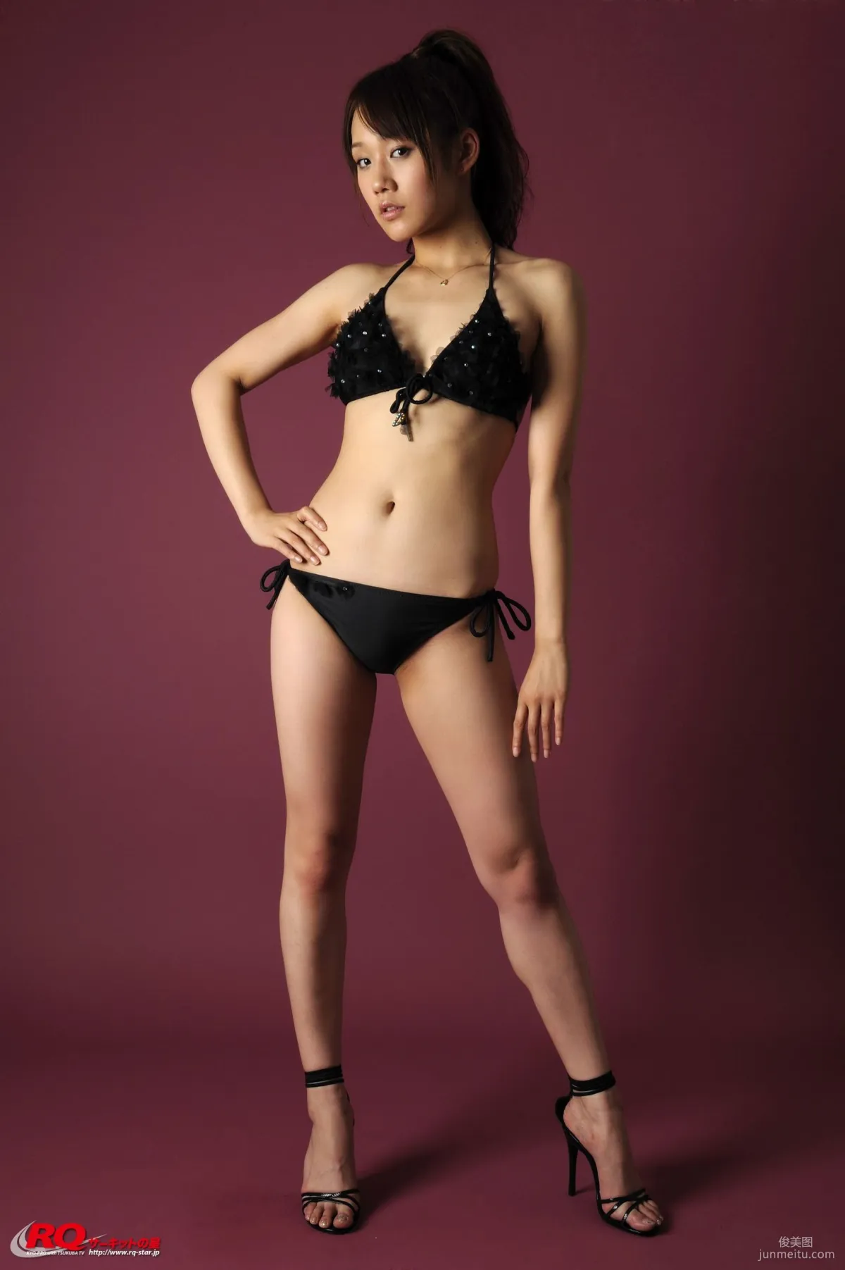 [RQ-STAR] NO.00126 Reina Fuchiwaki 淵脇レイナ Swim Suits – Black 寫真集 99