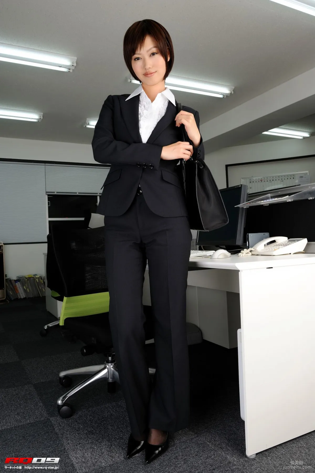 [RQ-STAR Photo Set] NO.00155 Emiri Fujimura Recruit Style Office Beauty Series photo 7