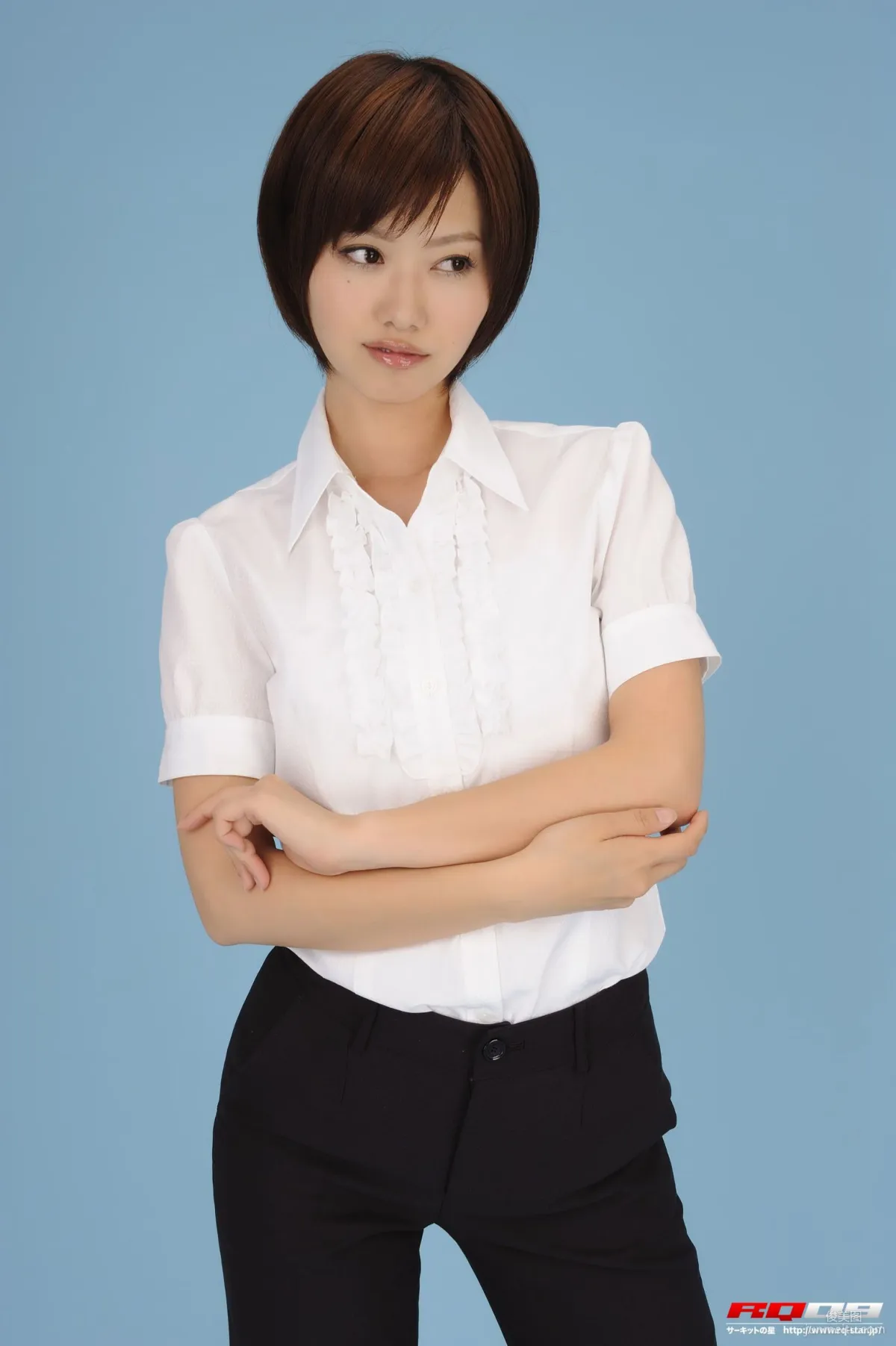 [RQ-STAR] NO.00152 Emiri Fujimura Recruit Style Office Wear Photo Set photo 46