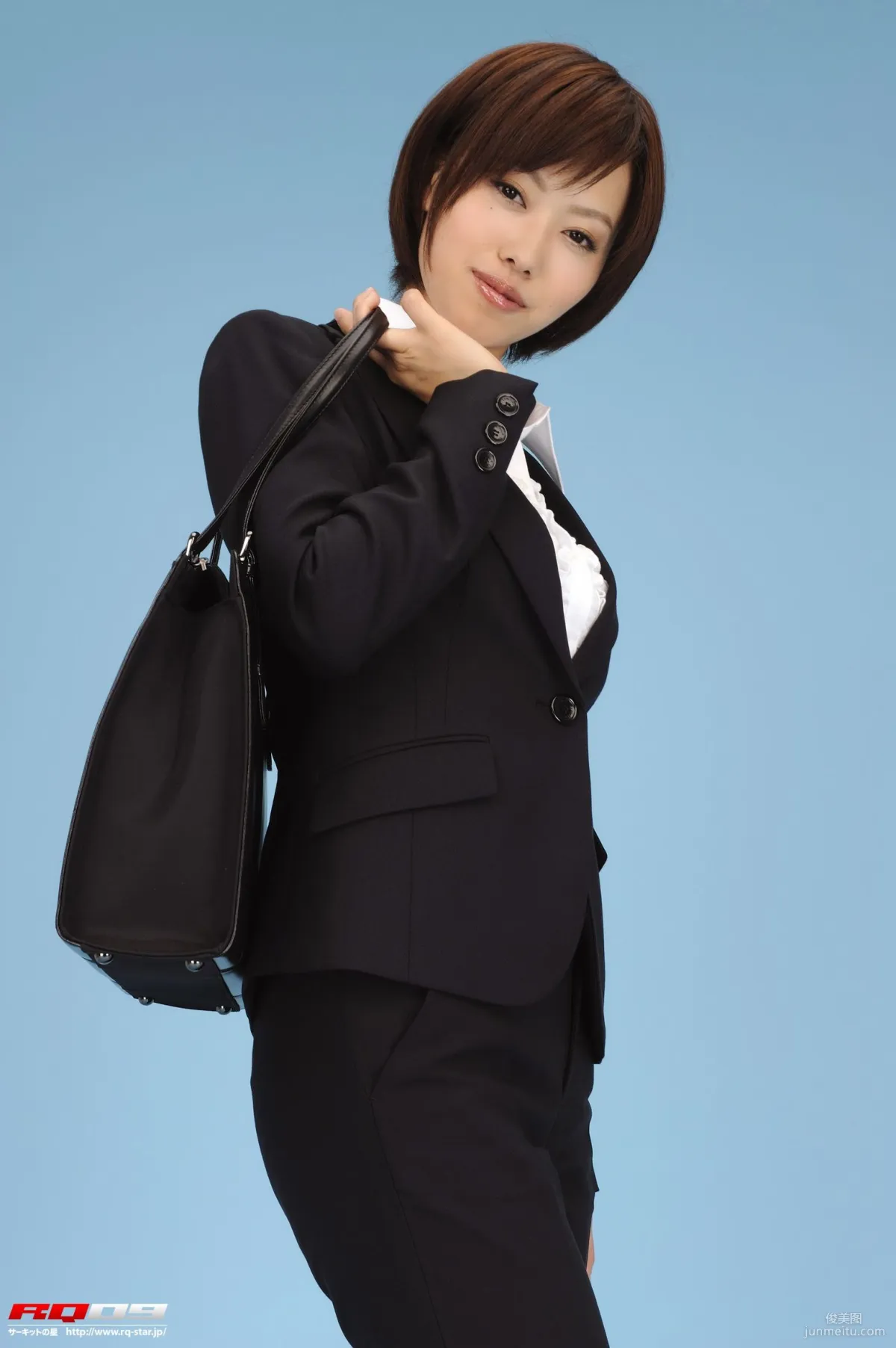 [RQ-STAR] NO.00152 Emiri Fujimura Recruit Style Office Wear Photo Set photo 11