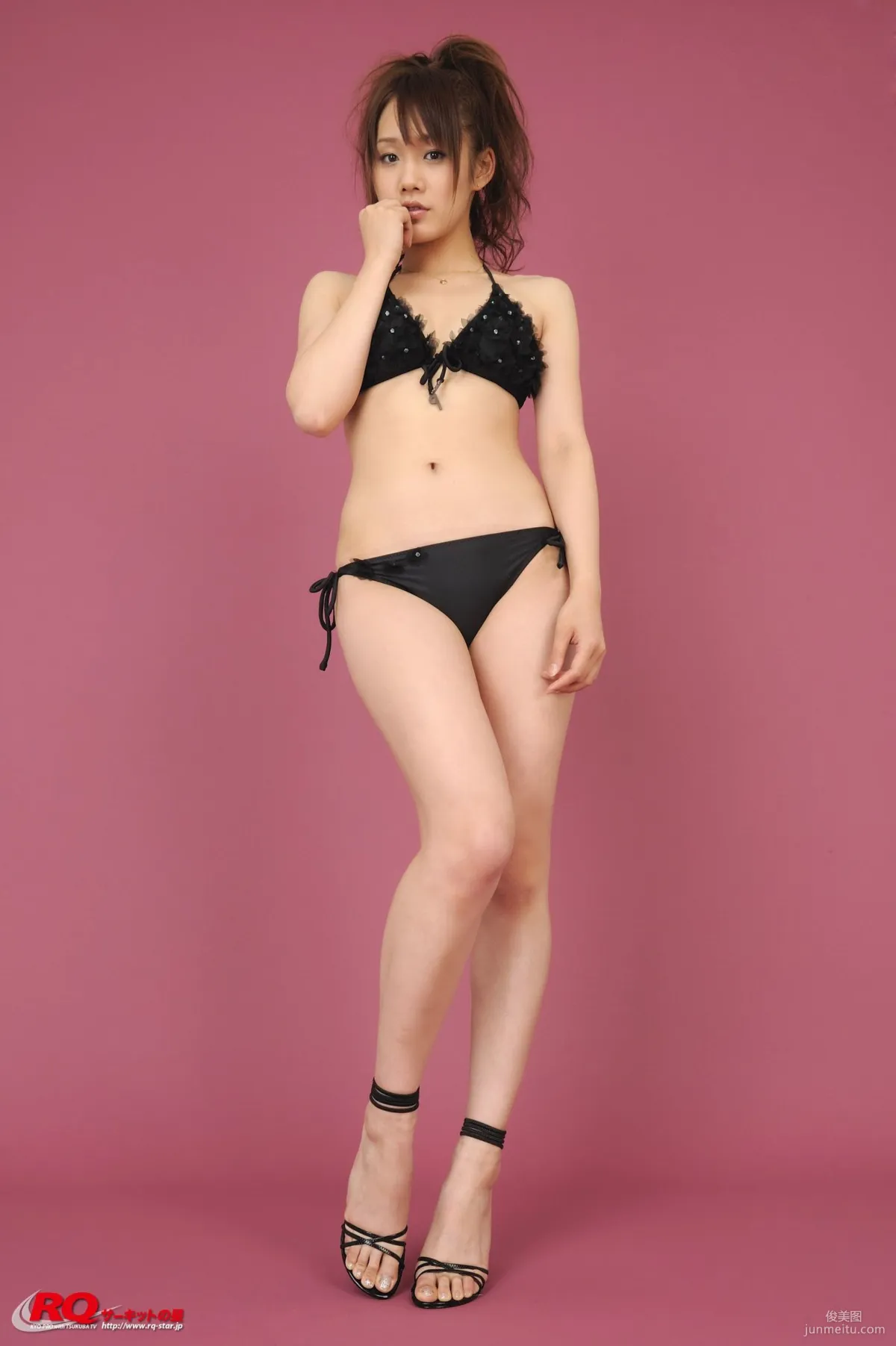 [RQ-STAR] NO.00126 Reina Fuchiwaki 淵脇レイナ Swim Suits – Black 寫真集 7