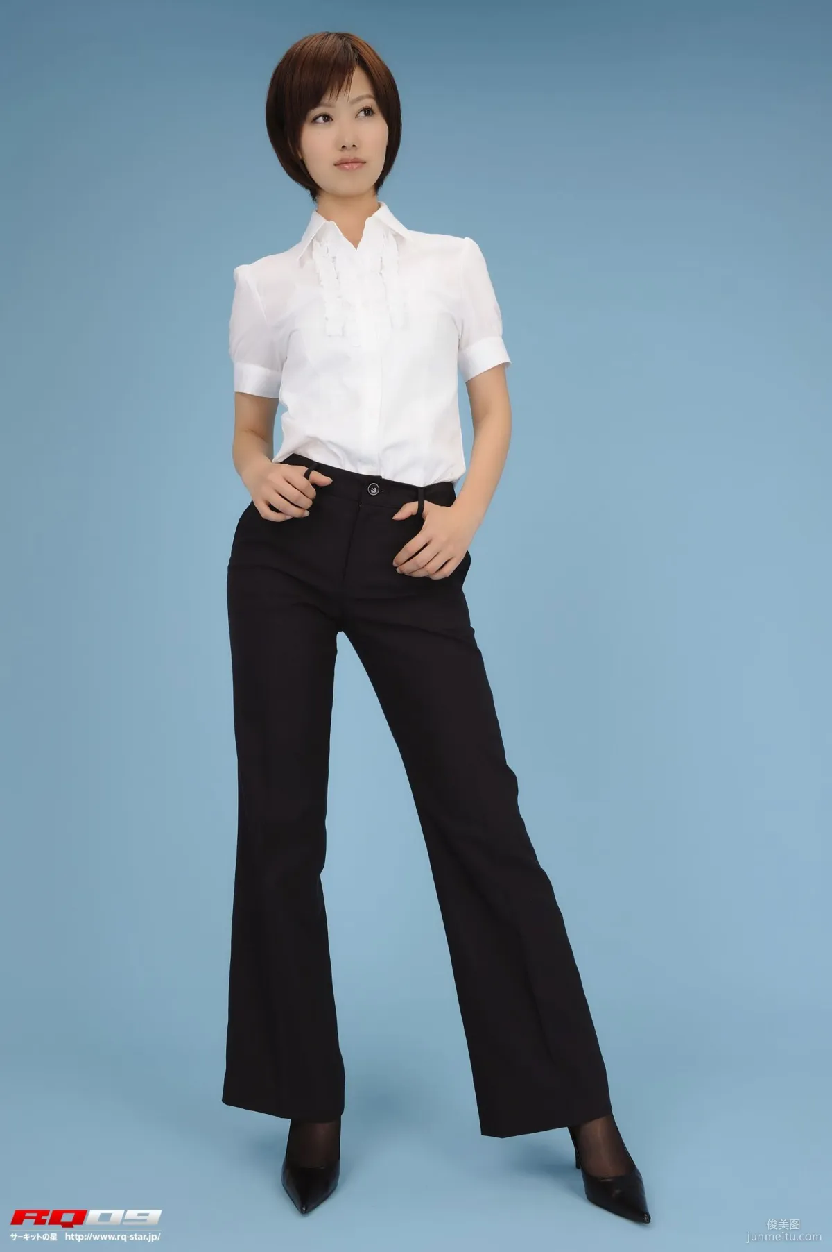 [RQ-STAR] NO.00152 Emiri Fujimura Recruit Style Office Wear Photo Set photo 49