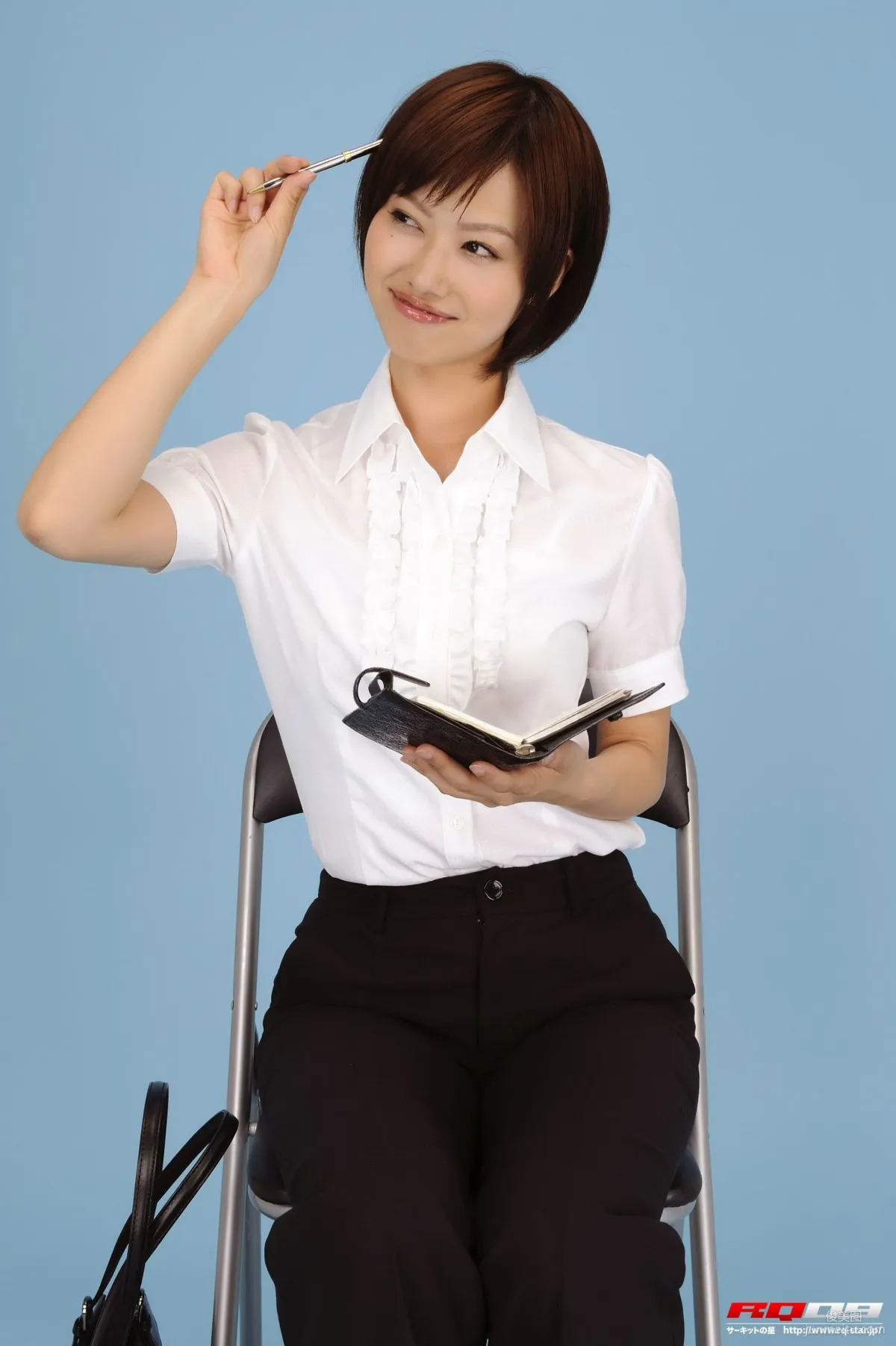 [RQ-STAR] NO.00152 Emiri Fujimura Recruit Style Office Wear Photo Set photo 73