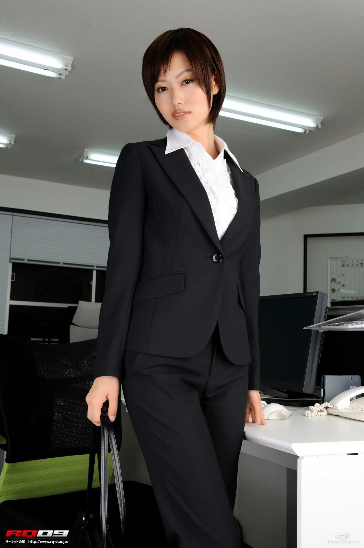 [RQ-STAR Photo Set] NO.00155 Emiri Fujimura Recruit Style Office Beauty Series photo 12