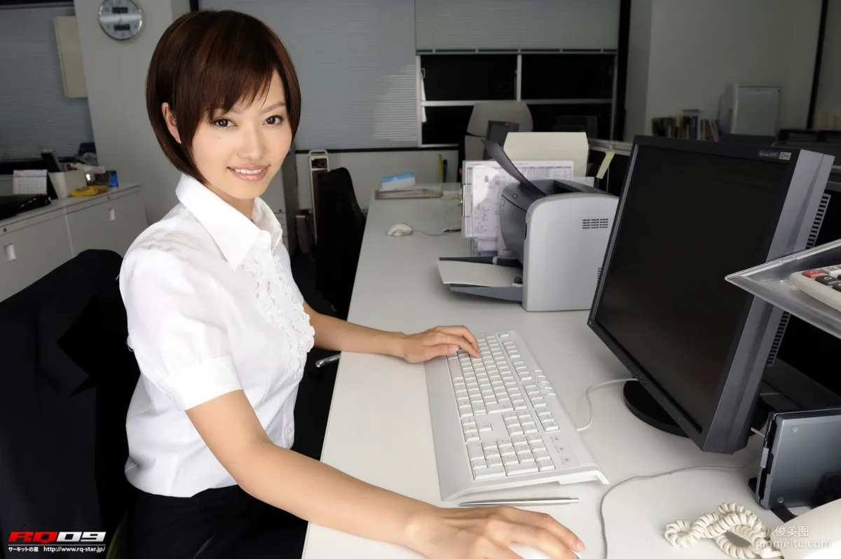 [RQ-STAR Photo Set] NO.00155 Emiri Fujimura Recruit Style Office Beauty Series photo 35