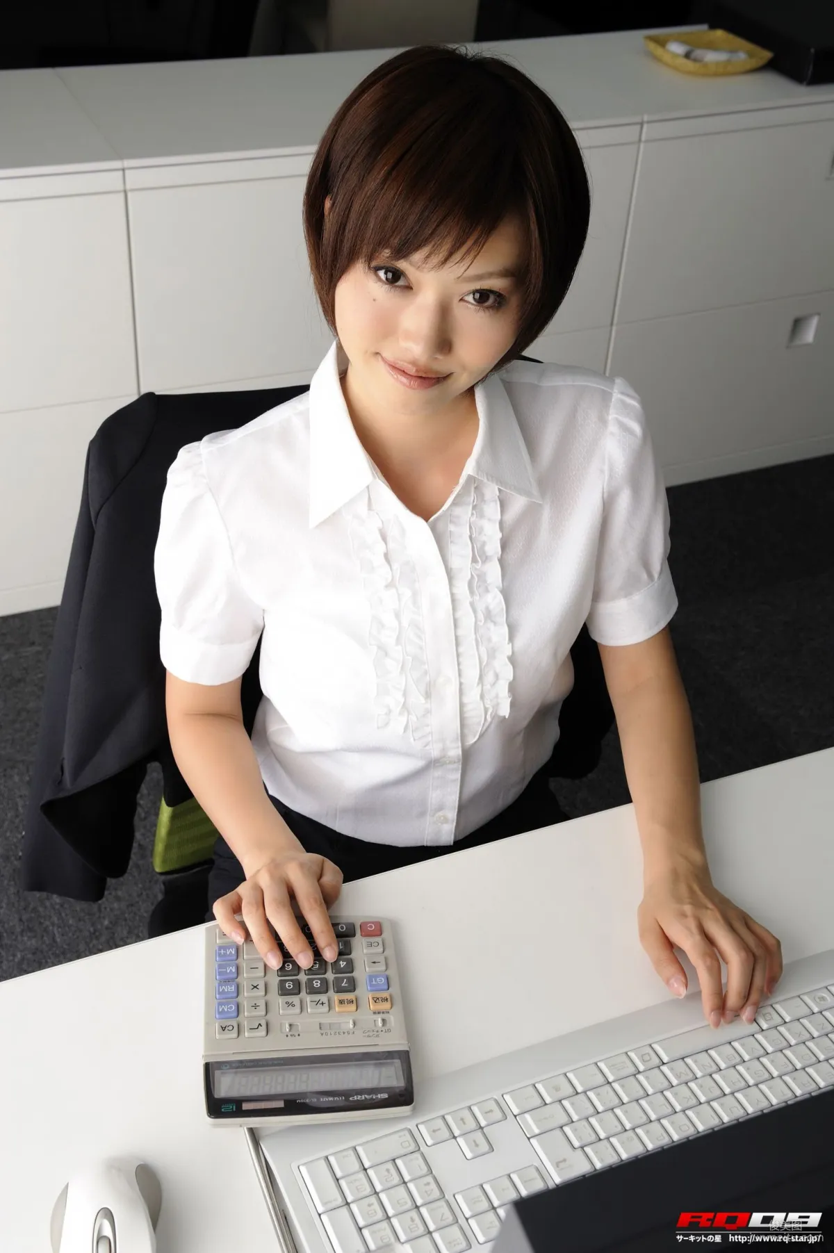 [RQ-STAR Photo Set] NO.00155 Emiri Fujimura Recruit Style Office Beauty Series photo 37