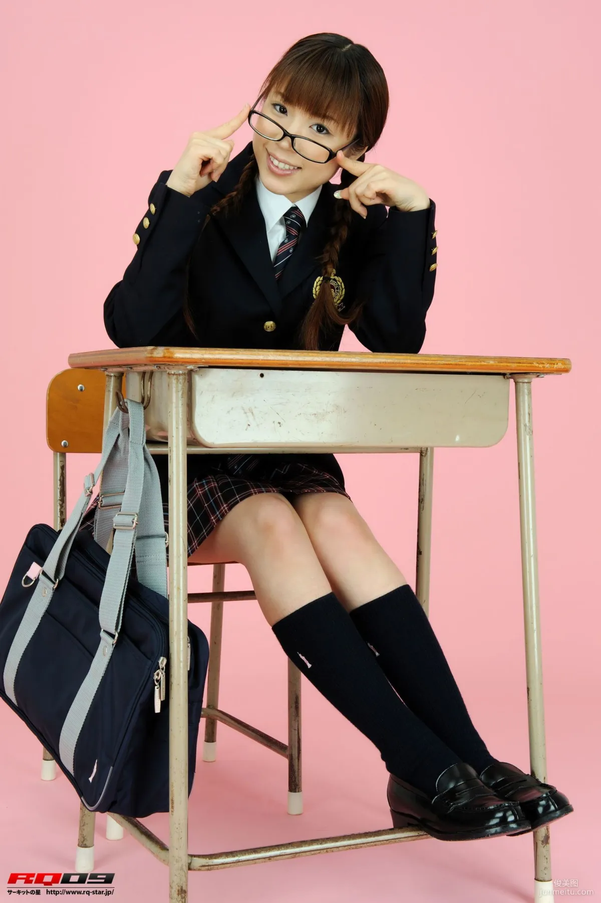 [RQ-STAR] NO.00163 Yuko Momokawa Student Style School Uniform Series Photo Set photo 71