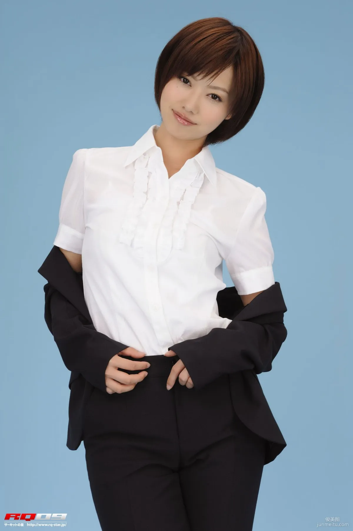 [RQ-STAR] NO.00152 Emiri Fujimura Recruit Style Office Wear Photo Set photo 32