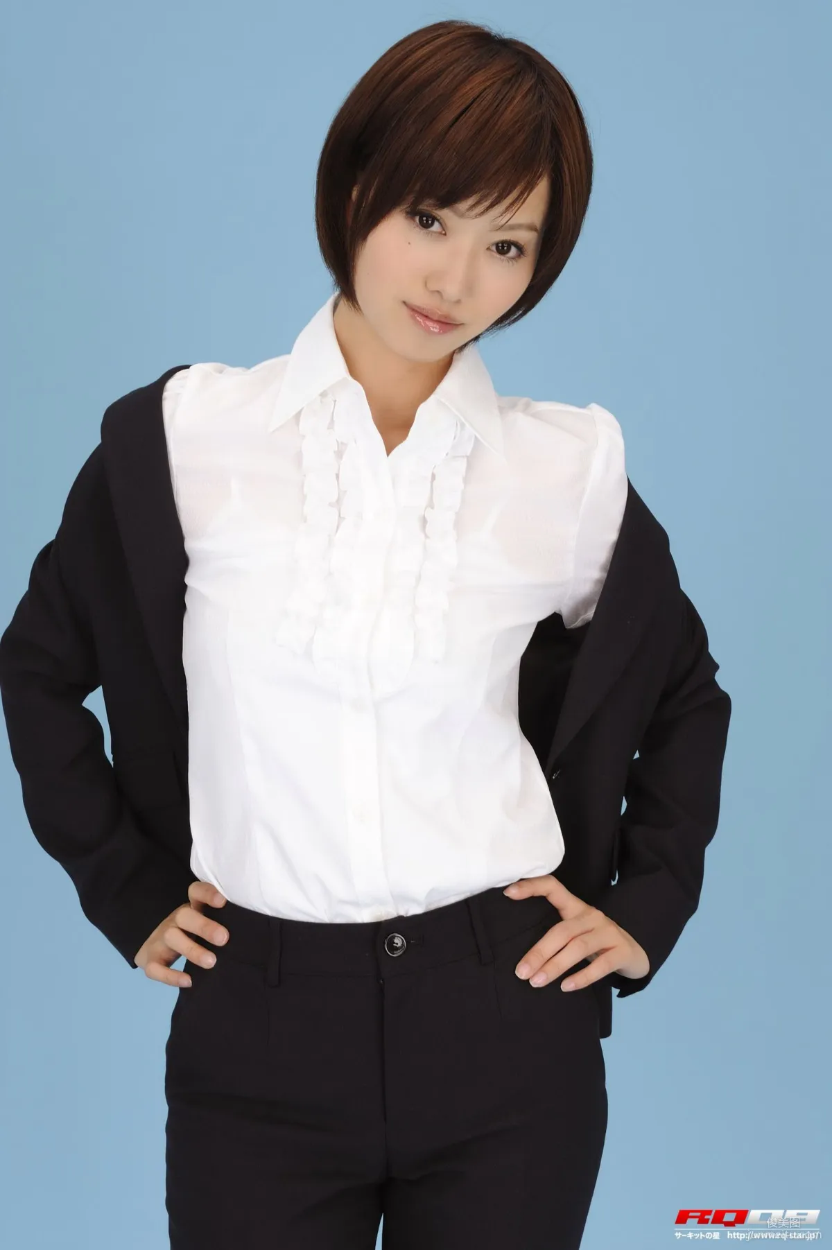[RQ-STAR] NO.00152 Emiri Fujimura Recruit Style Office Wear Photo Set photo 29