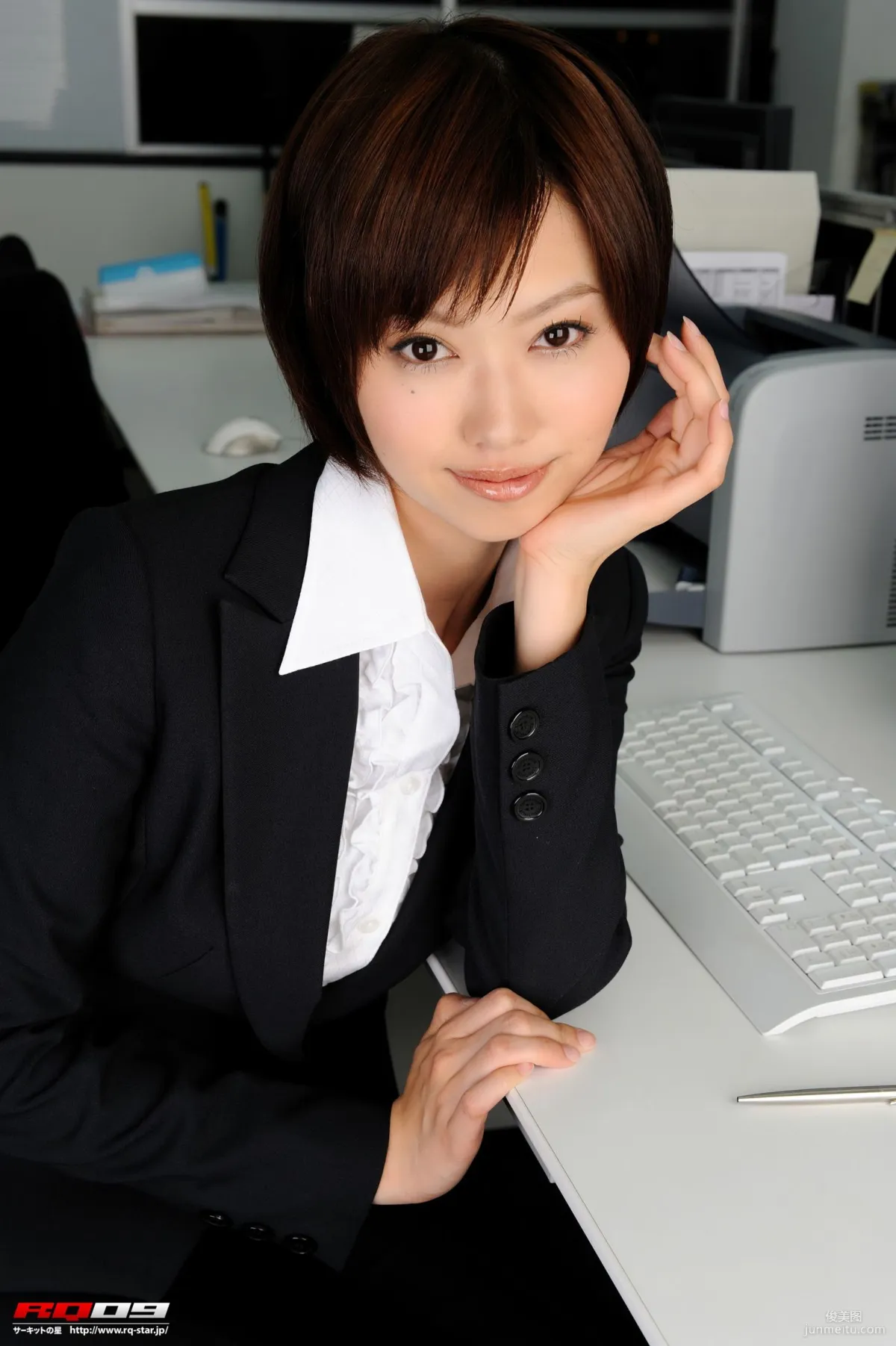 [RQ-STAR Photo Set] NO.00155 Emiri Fujimura Recruit Style Office Beauty Series photo 27