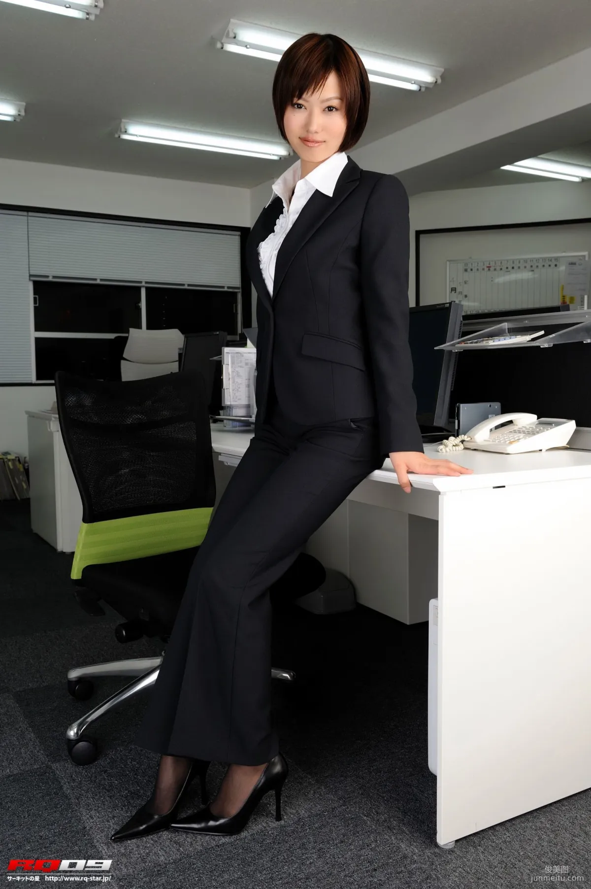 [RQ-STAR Photo Set] NO.00155 Emiri Fujimura Recruit Style Office Beauty Series photo 1