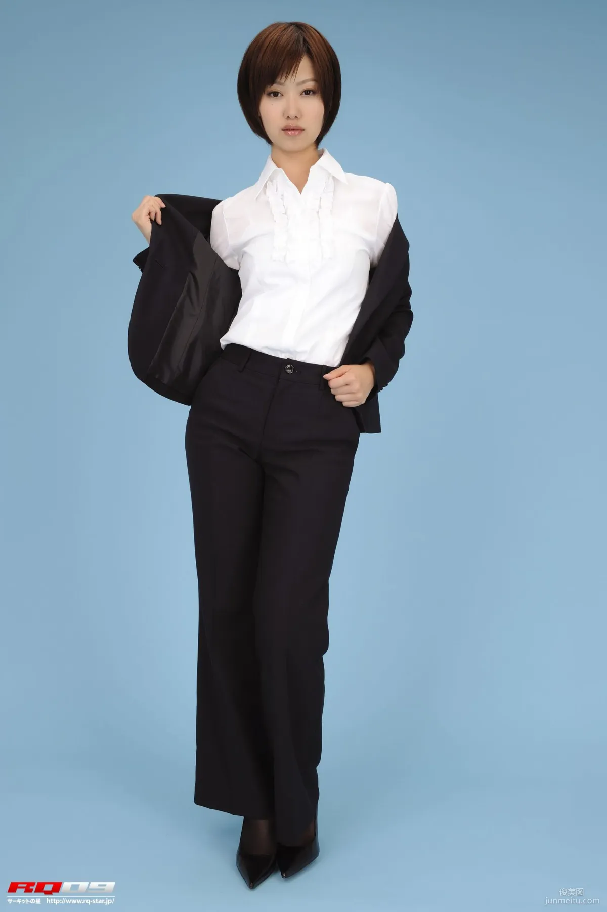 [RQ-STAR] NO.00152 Emiri Fujimura Recruit Style Office Wear Photo Set photo 28