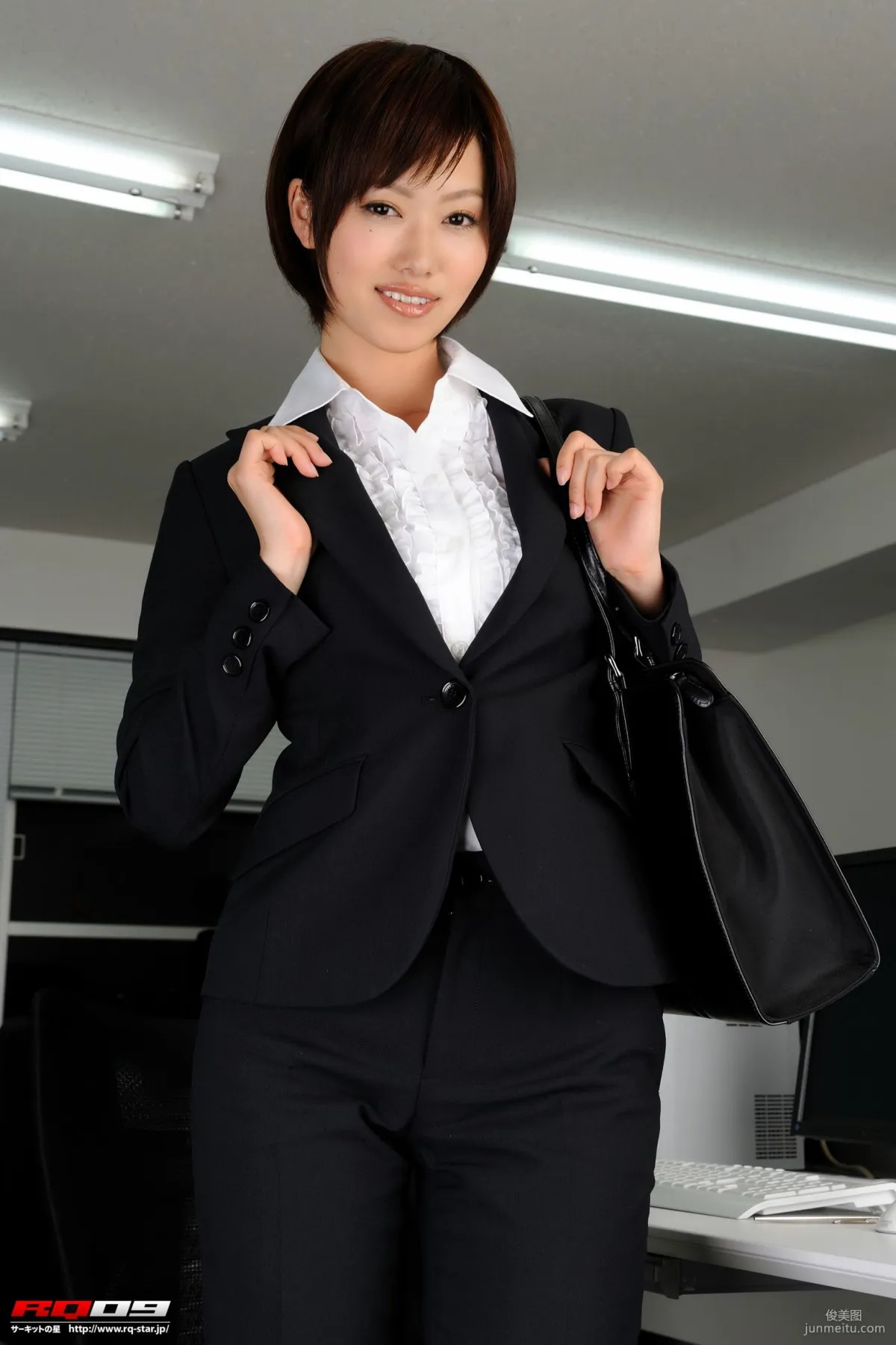 [RQ-STAR Photo Set] NO.00155 Emiri Fujimura Recruit Style Office Beauty Series photo 9