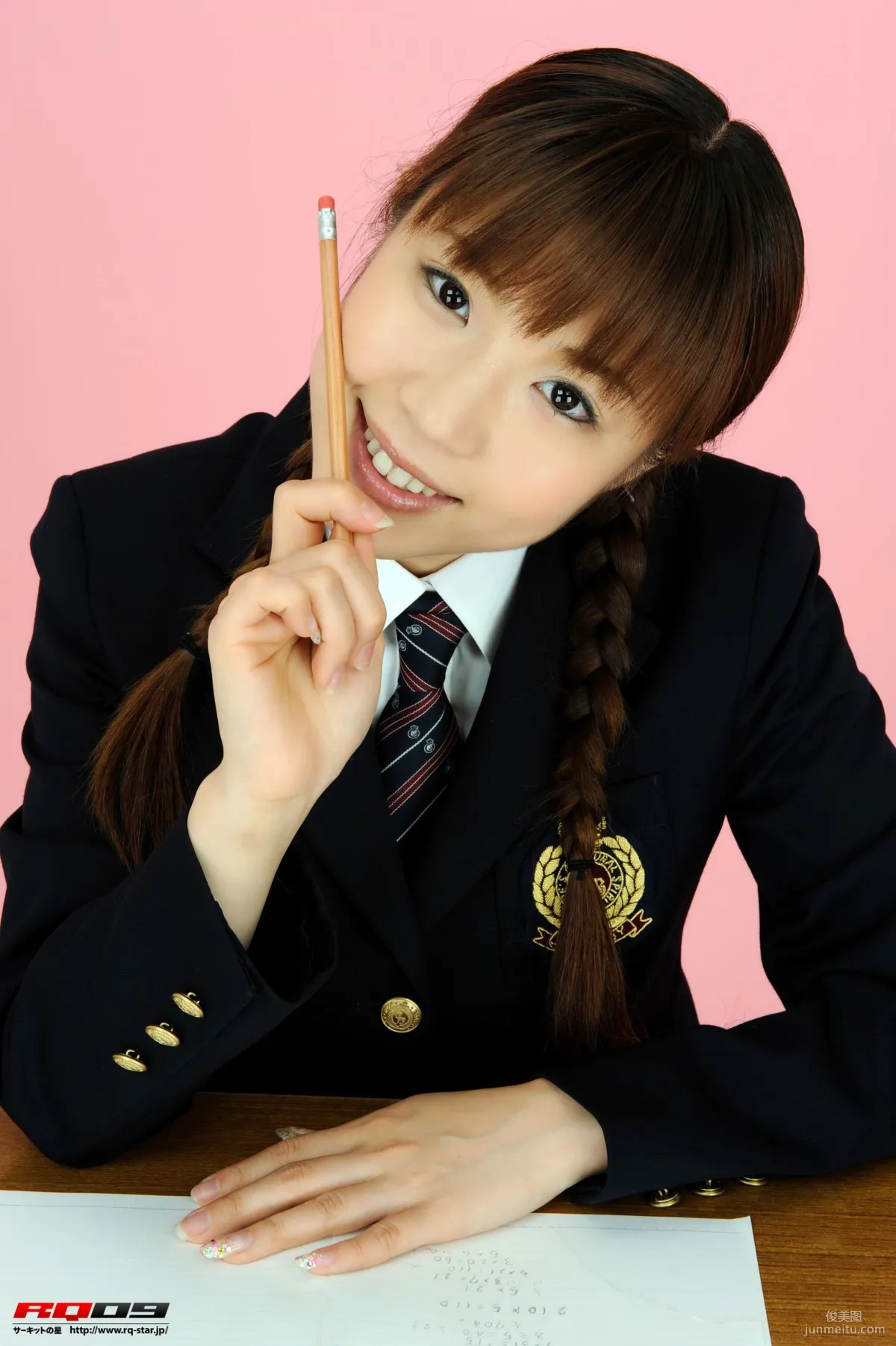 [RQ-STAR] NO.00163 Yuko Momokawa Student Style School Uniform Series Photo Set photo 106