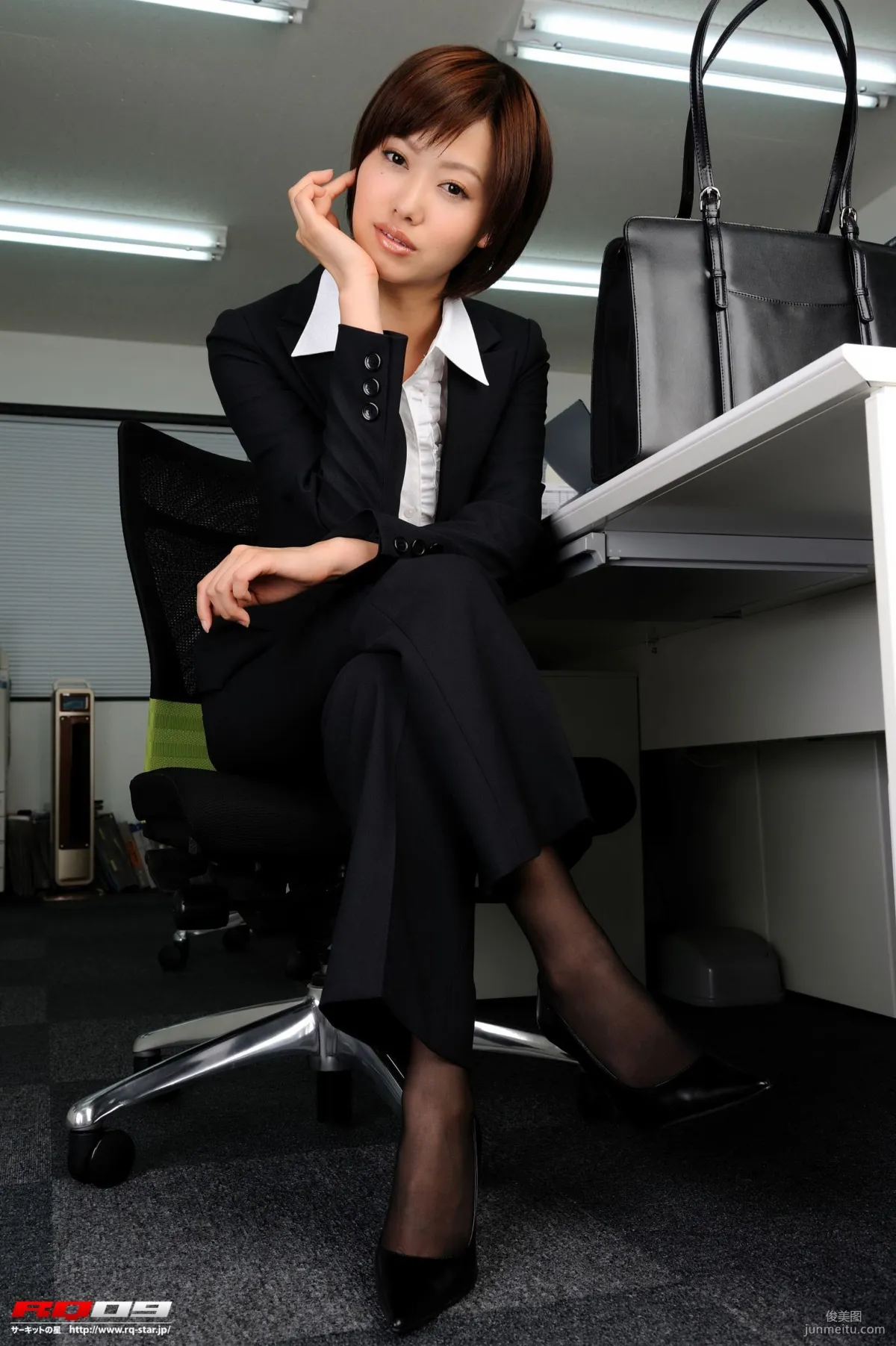 [RQ-STAR Photo Set] NO.00155 Emiri Fujimura Recruit Style Office Beauty Series photo 22