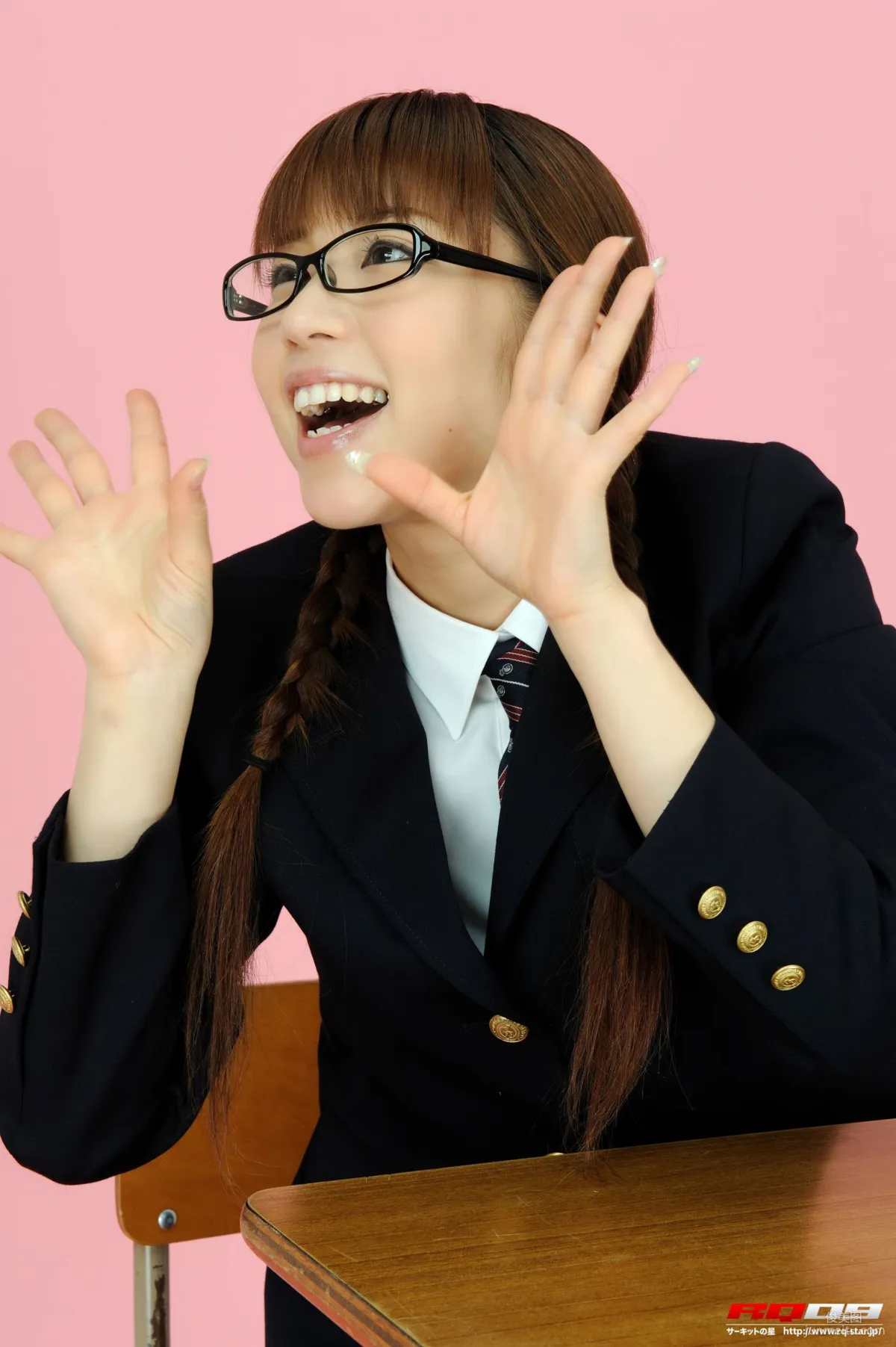 [RQ-STAR] NO.00163 Yuko Momokawa Student Style School Uniform Series Photo Set photo 86