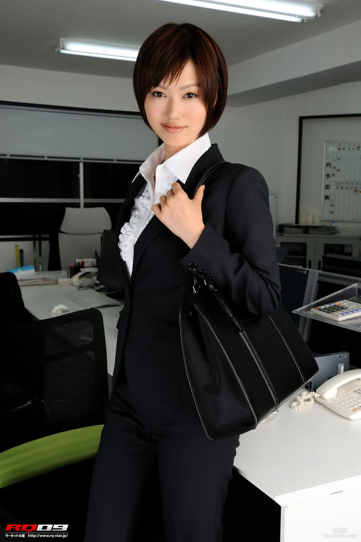 [RQ-STAR Photo Set] NO.00155 Emiri Fujimura Recruit Style Office Beauty Series photo 10