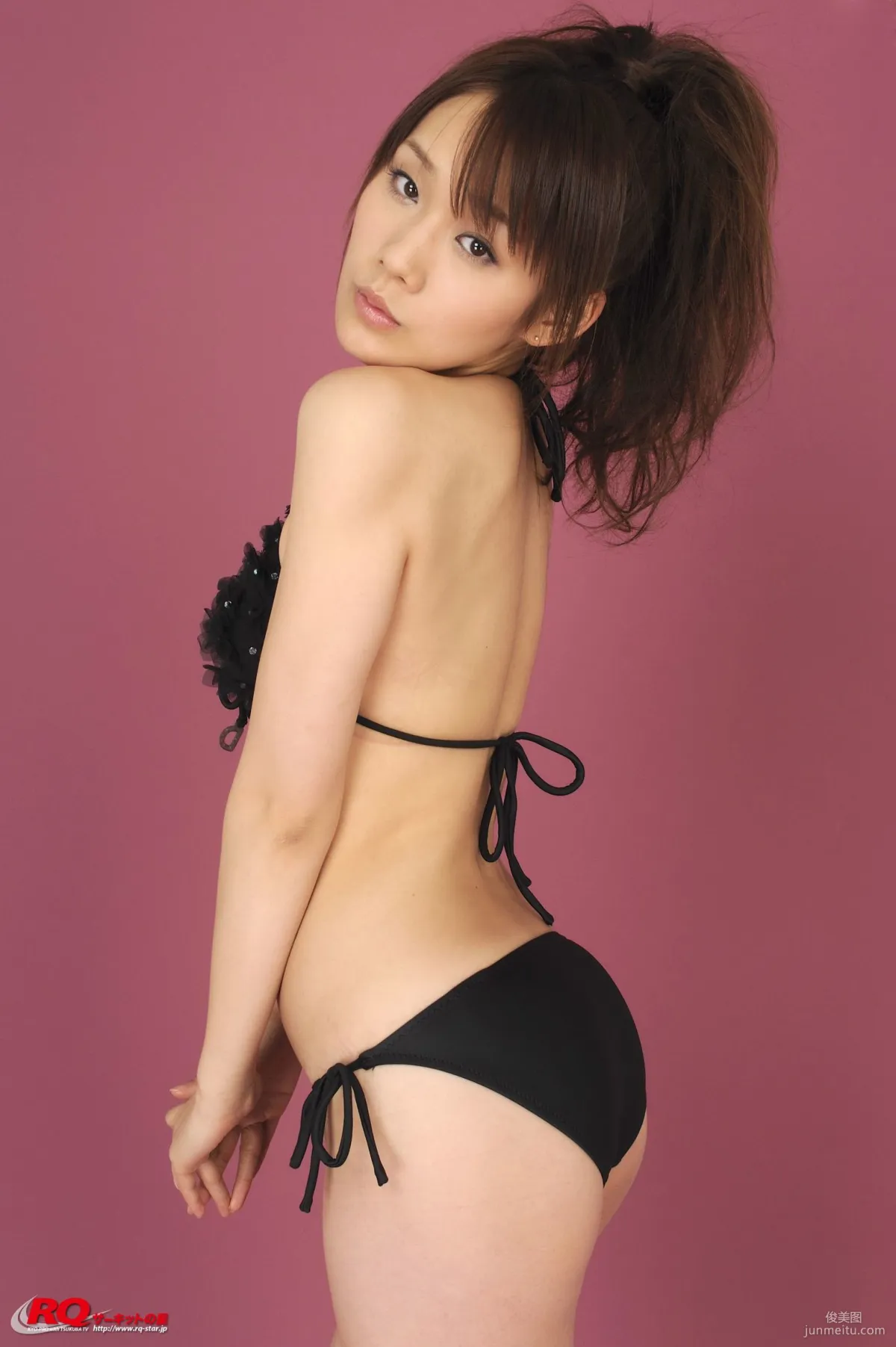 [RQ-STAR] NO.00126 Reina Fuchiwaki 淵脇レイナ Swim Suits – Black 寫真集 24