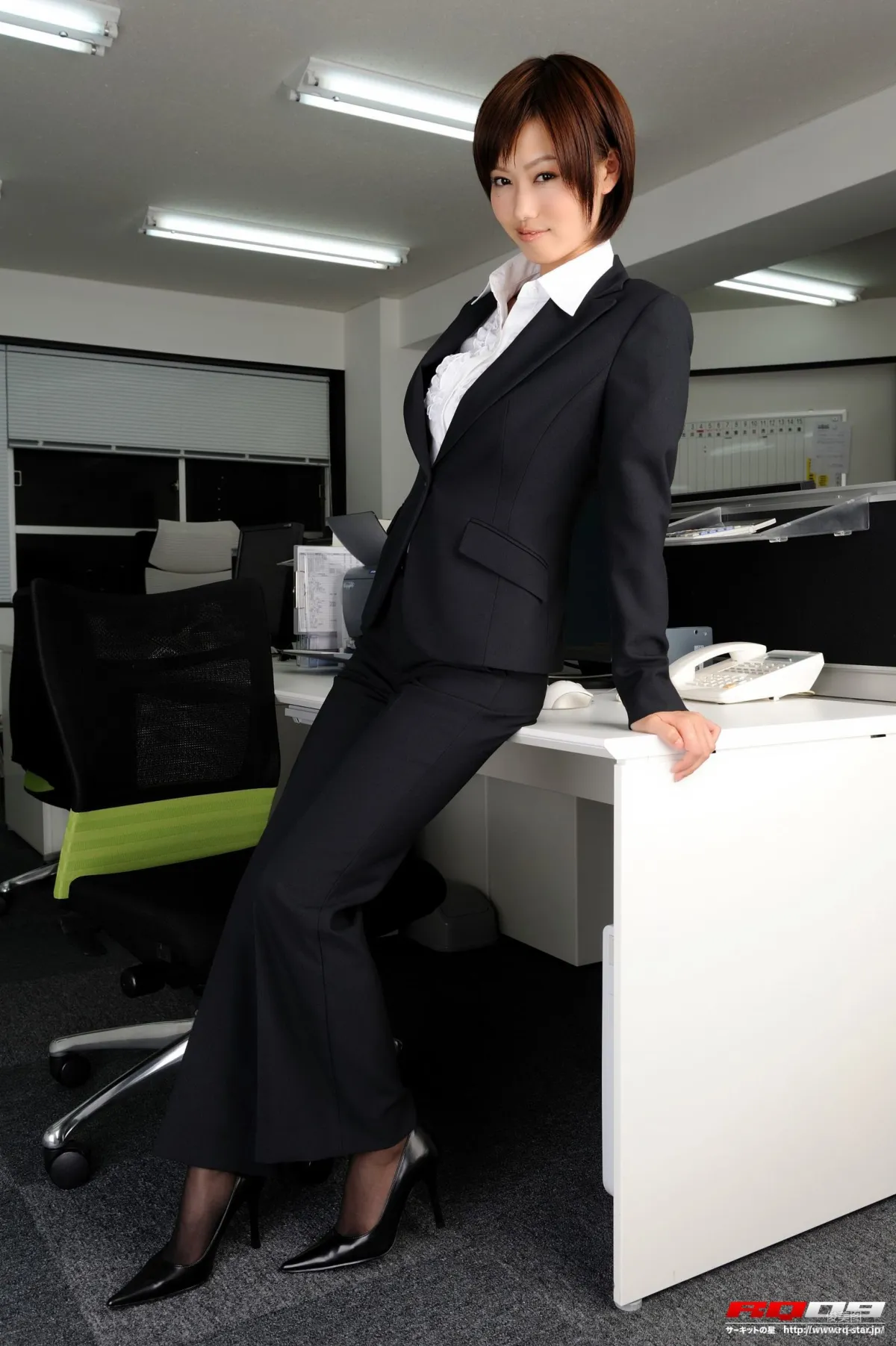[RQ-STAR Photo Set] NO.00155 Emiri Fujimura Recruit Style Office Beauty Series photo 2