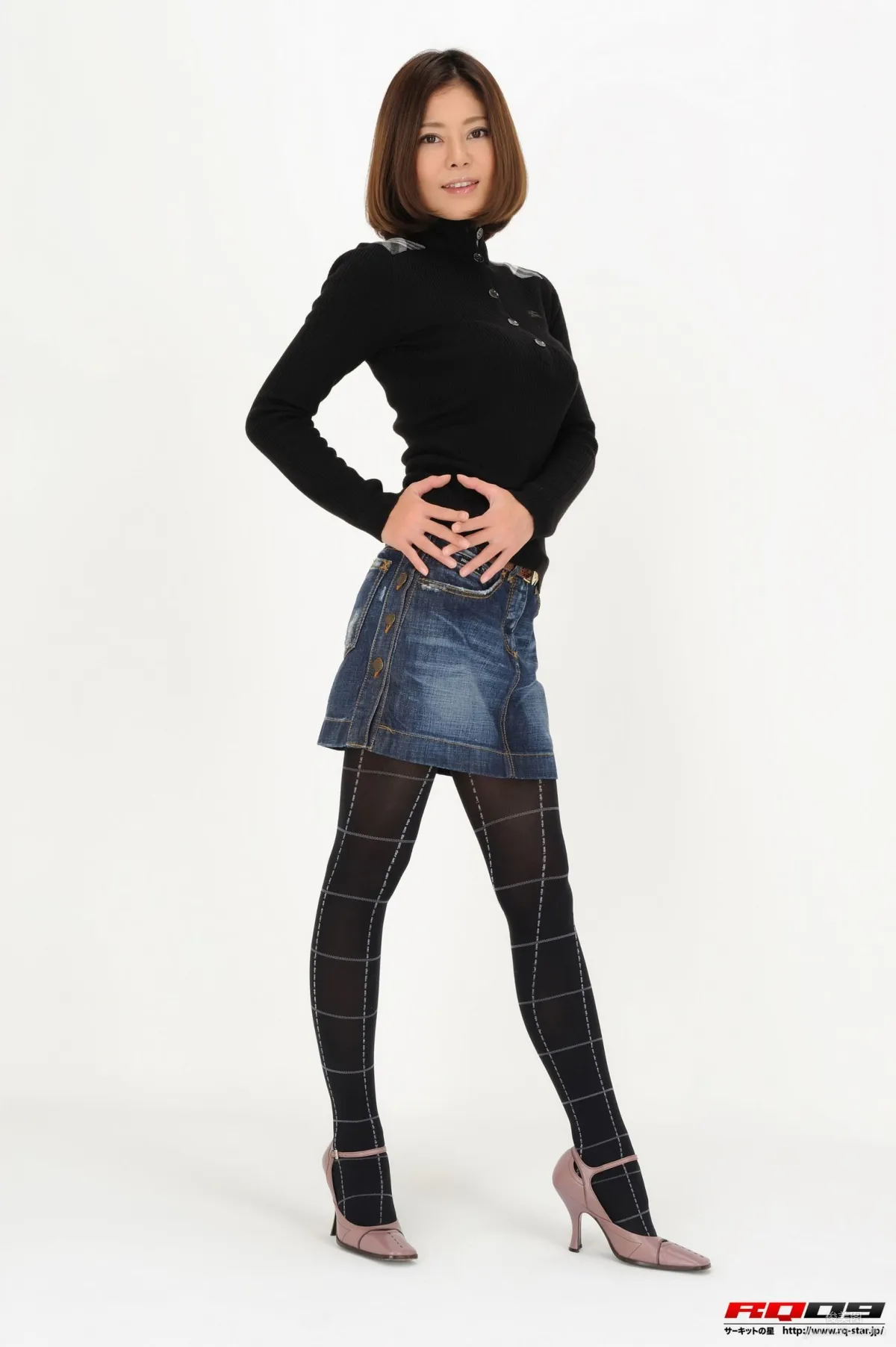 [RQ-STAR] NO.00218 モスタルディーニエリカ Private Dress 牛仔超短裙 寫真集 9