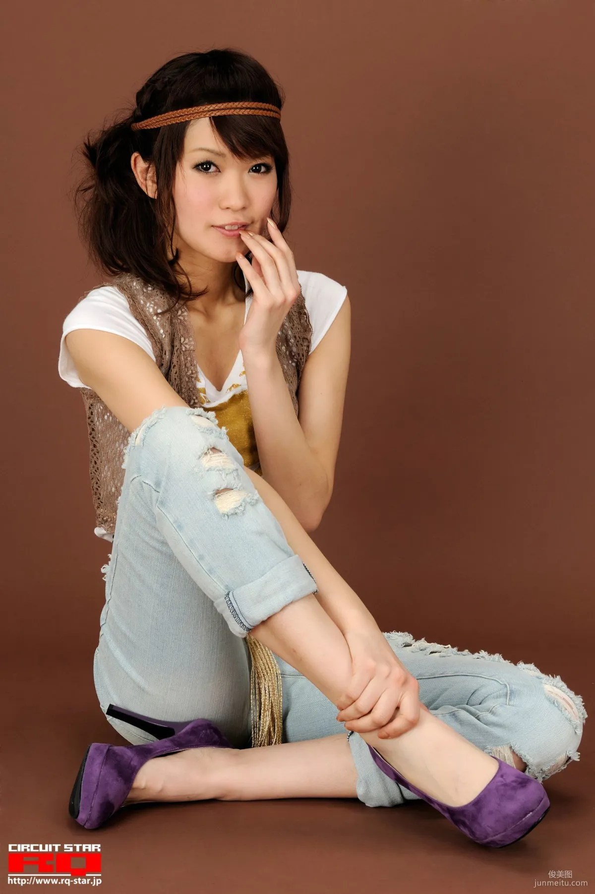 [RQ-STAR] NO.00268 福岡愛 Private Dress 牛仔裝 寫真集 44
