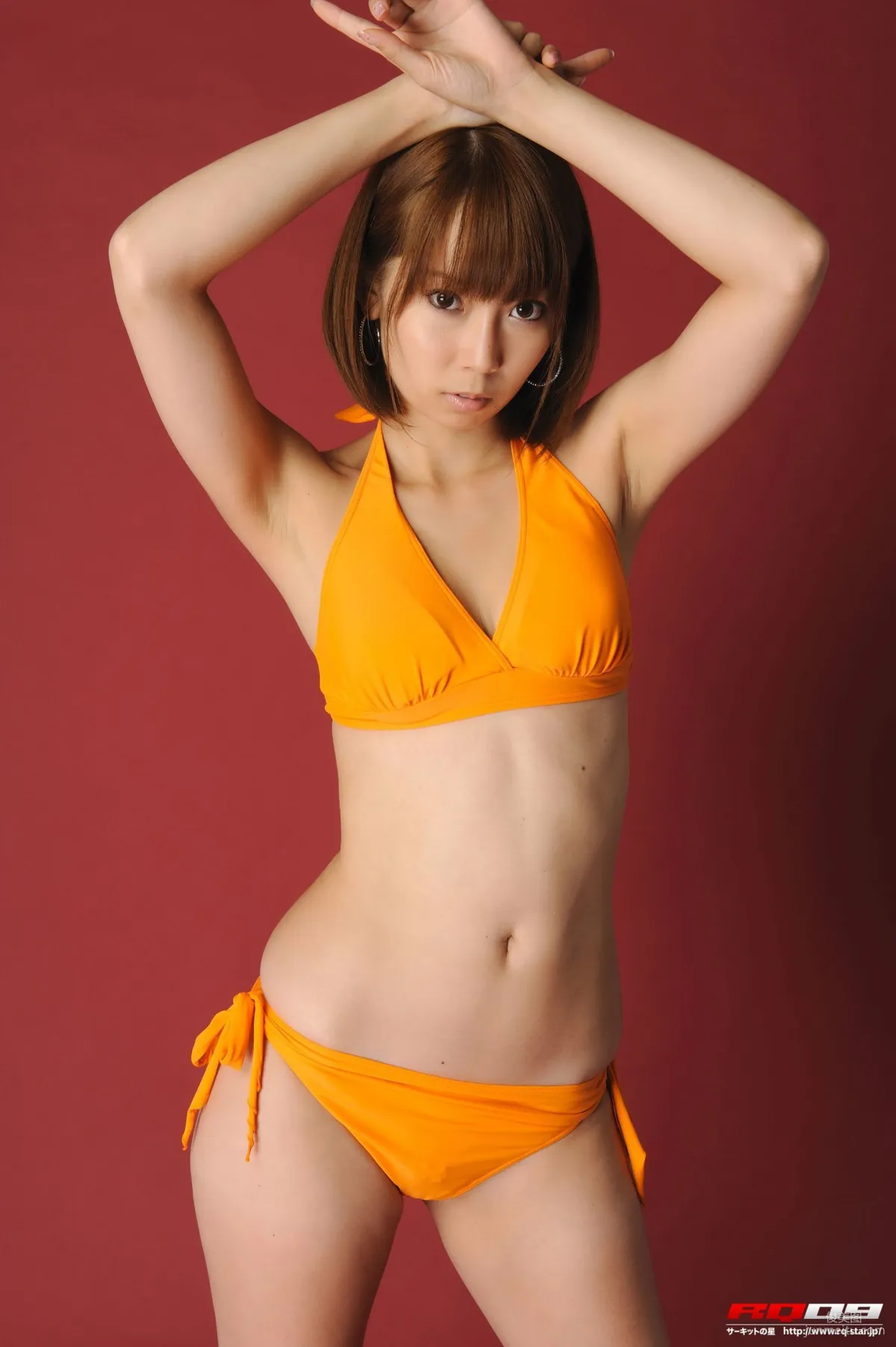 [RQ-STAR] NO.00208 Tokunaga Sueyu Swim Suits Swimwear - Orange Photo Set photo 43