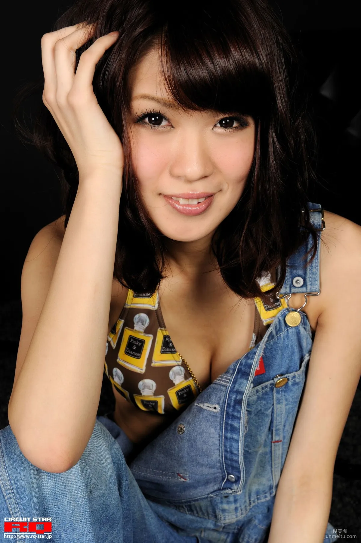 [RQ-STAR] NO.00270 Ai Fukuoka Swim Suits, Denim Long Pants + Swimsuit Photo Set photo 22