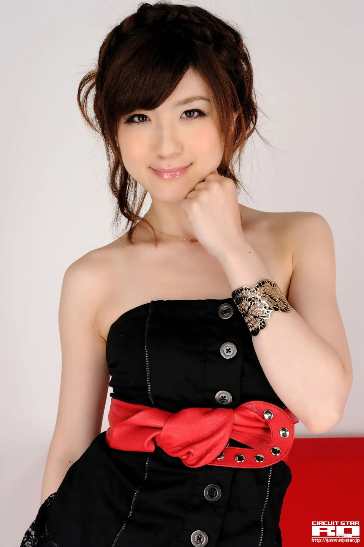 [RQ-STAR] NO.00361 Yoshino Araki Private Dress Denim Ultra Short Skirt Photo Set photo 13