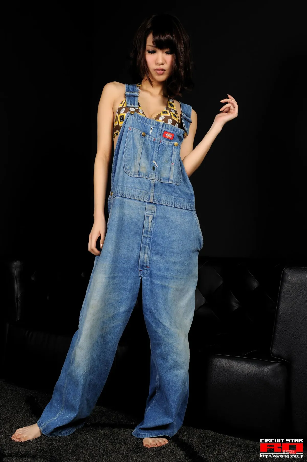 [RQ-STAR] NO.00270 Ai Fukuoka Swim Suits, Denim Long Pants + Swimsuit Photo Set photo 7