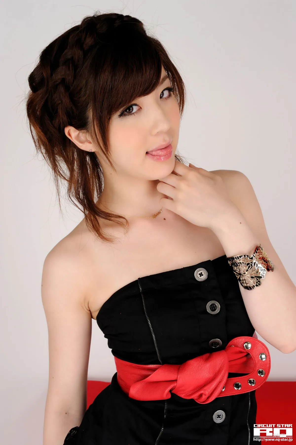 [RQ-STAR] NO.00361 Yoshino Araki Private Dress Denim Ultra Short Skirt Photo Set photo 14