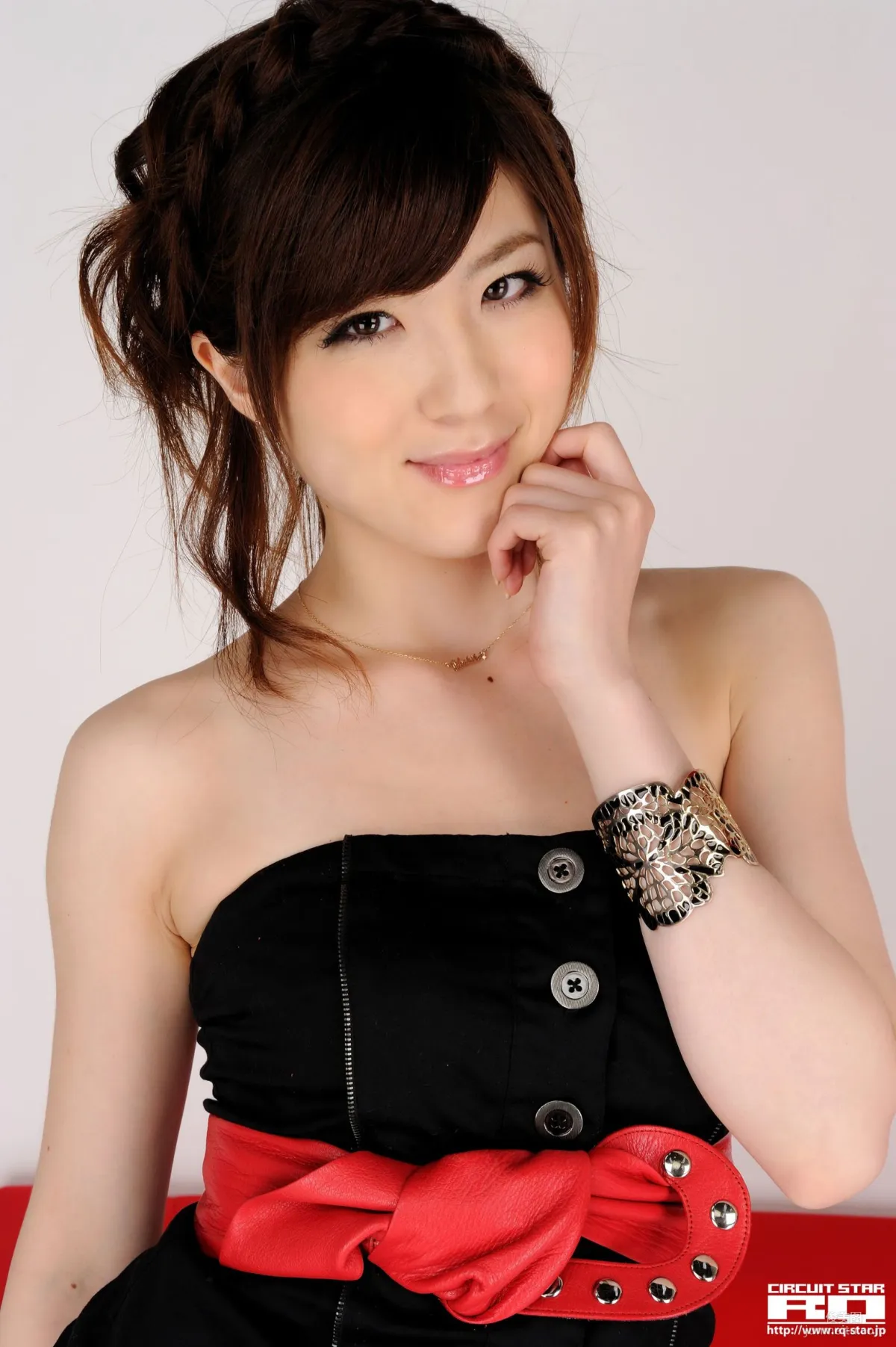 [RQ-STAR] NO.00361 Yoshino Araki Private Dress Denim Ultra Short Skirt Photo Set photo 11