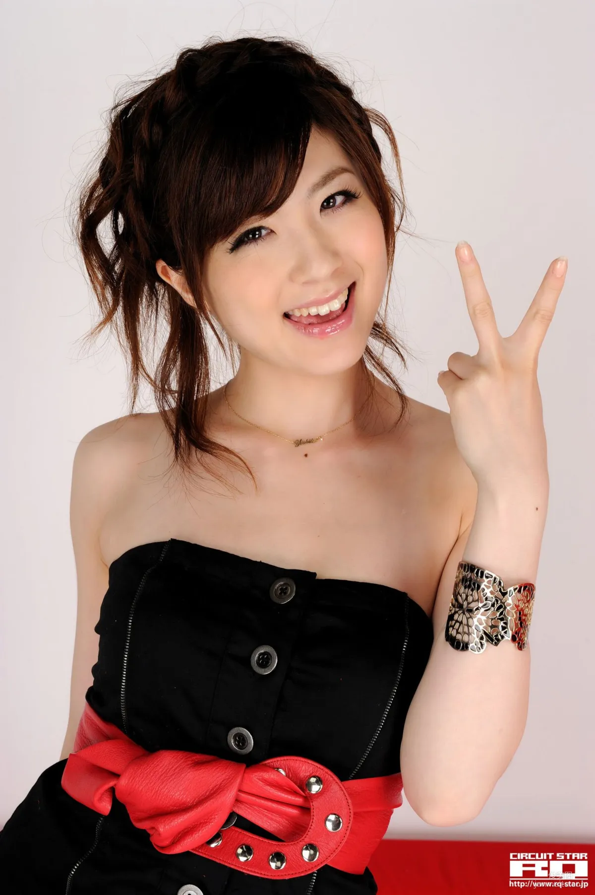 [RQ-STAR] NO.00361 Yoshino Araki Private Dress Denim Ultra Short Skirt Photo Set photo 80