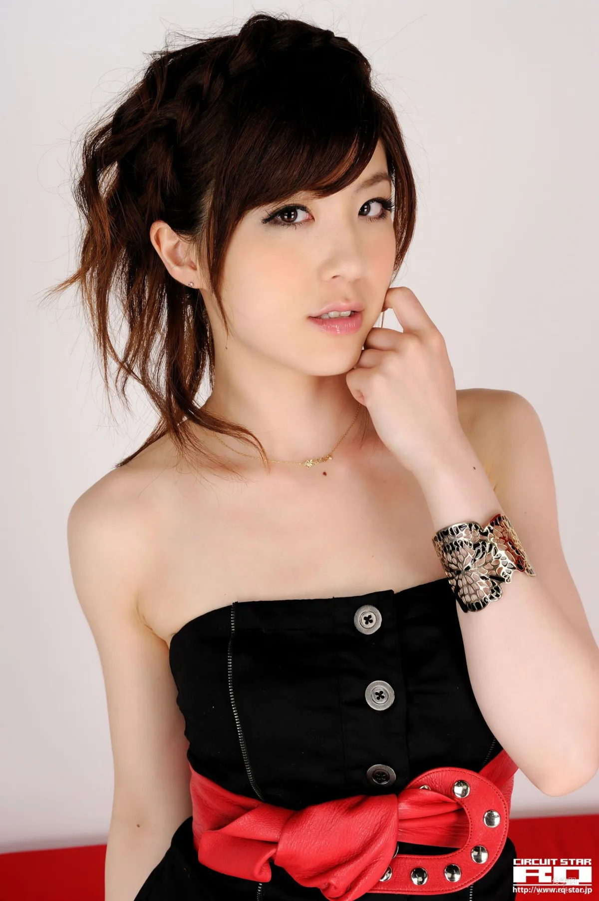 [RQ-STAR] NO.00361 Yoshino Araki Private Dress Denim Ultra Short Skirt Photo Set photo 74
