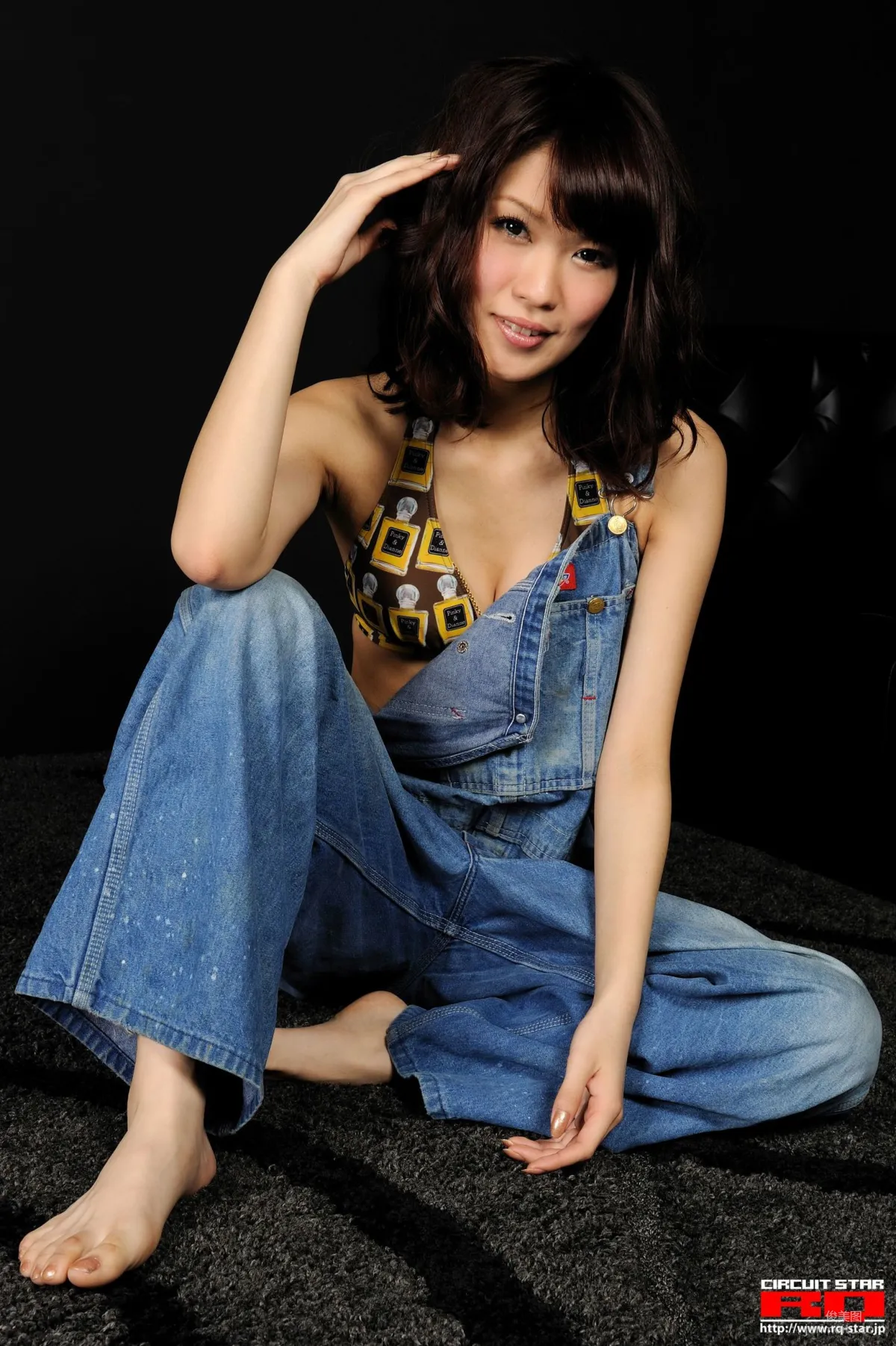 [RQ-STAR] NO.00270 Ai Fukuoka Swim Suits, Denim Long Pants + Swimsuit Photo Set photo 21