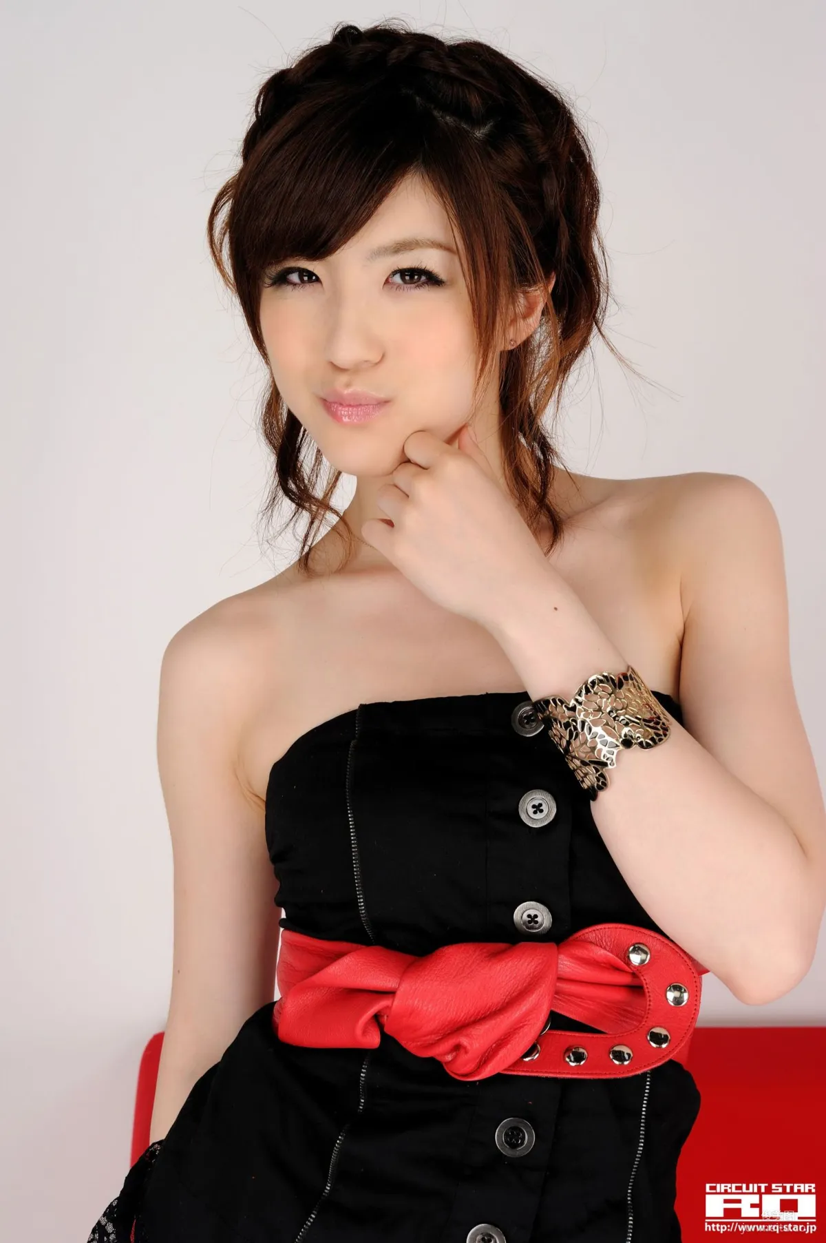 [RQ-STAR] NO.00361 Yoshino Araki Private Dress Denim Ultra Short Skirt Photo Set photo 16