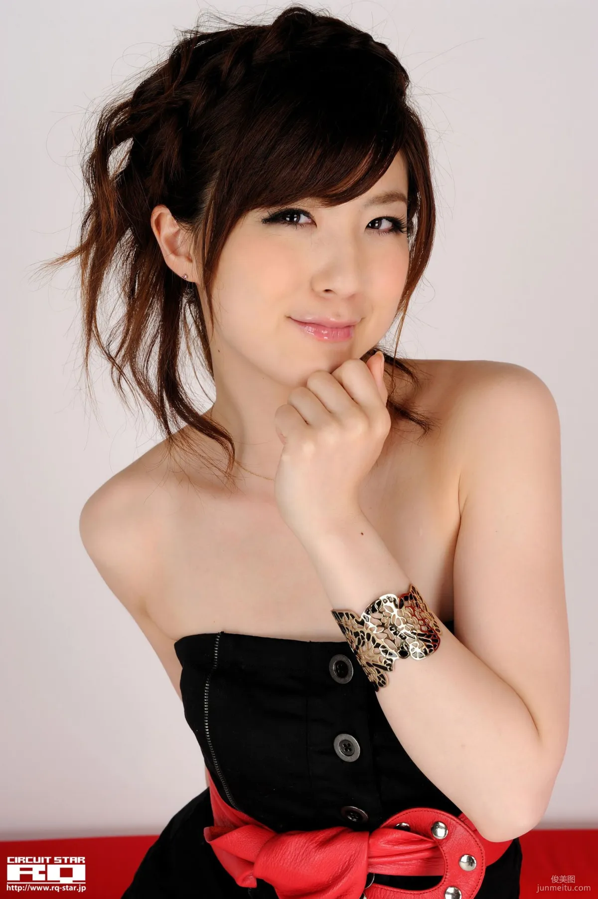 [RQ-STAR] NO.00361 Yoshino Araki Private Dress Denim Ultra Short Skirt Photo Set photo 79