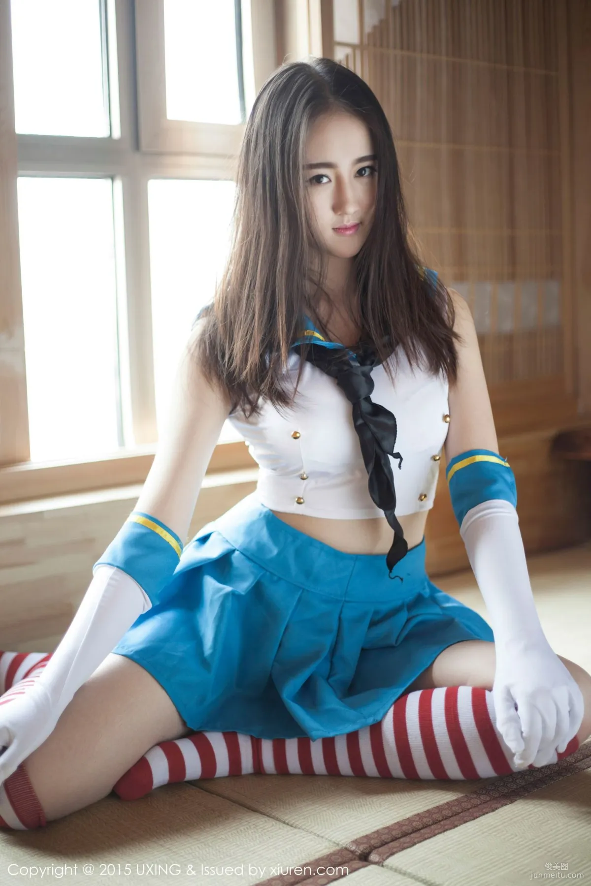 Romi王朝朝 - 美少女校服系列寫真集 [UXING優星館] Vol.005 26