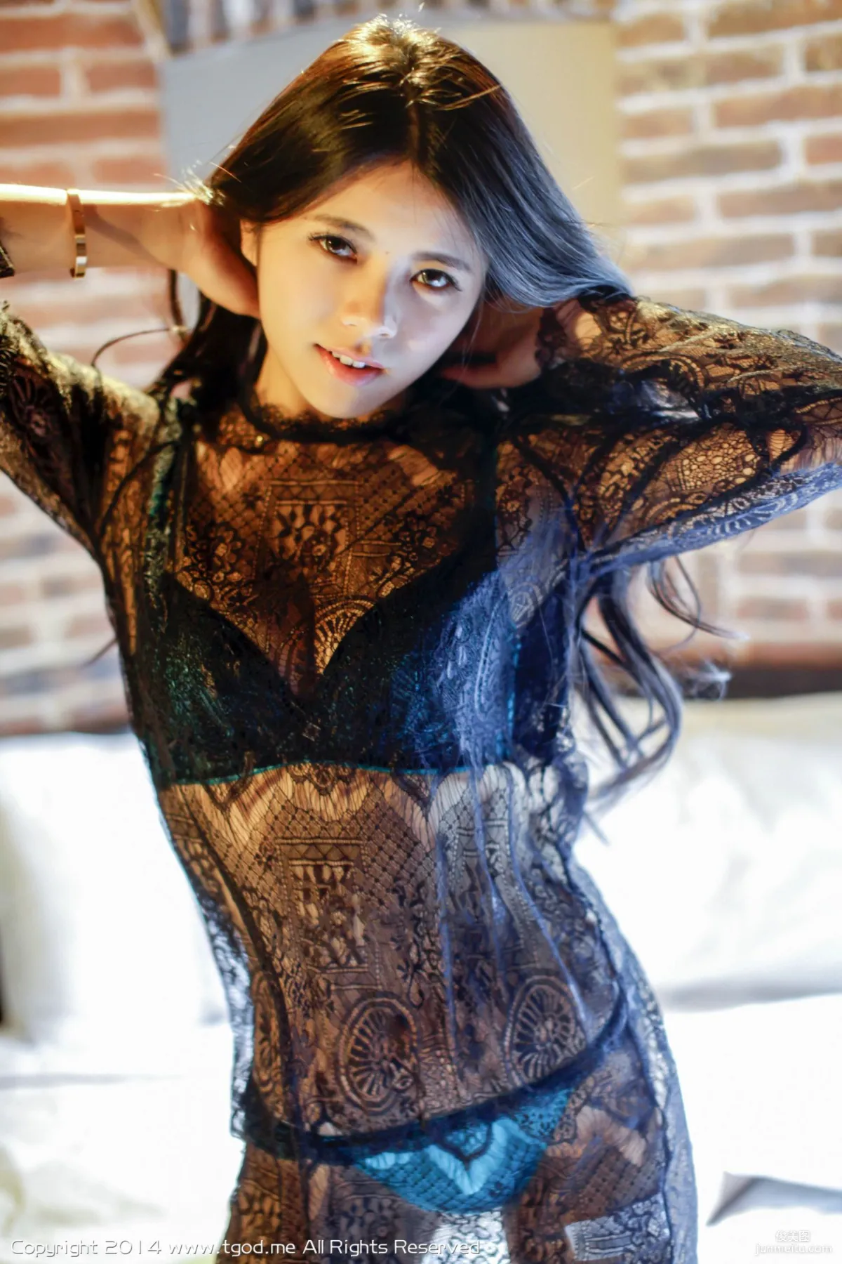 Ouyang Nina Na, Hot Lace Sexy Mature Woman [TGOD] Photo Set photo 7