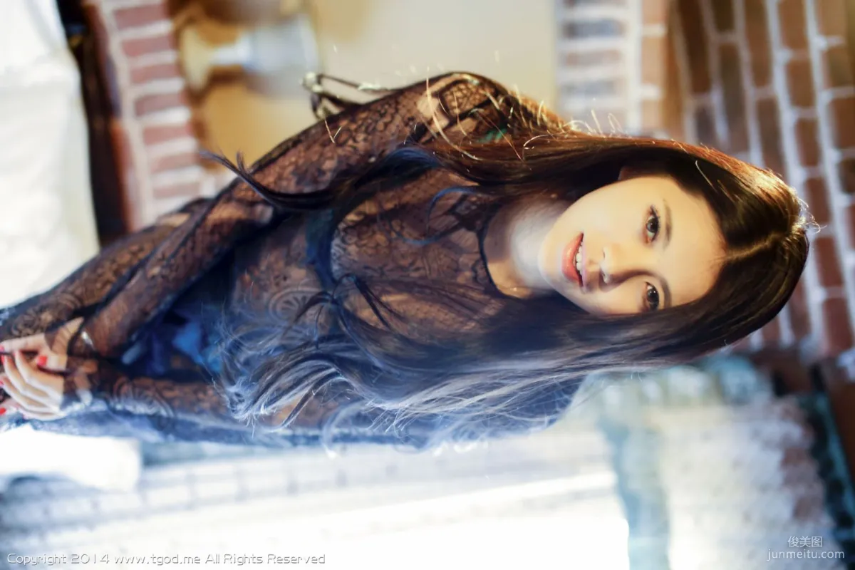 Ouyang Nina Na, Hot Lace Sexy Mature Woman [TGOD] Photo Set photo 2