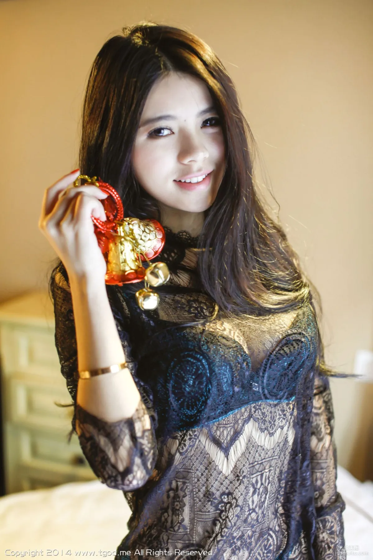 Ouyang Nina Na, Hot Lace Sexy Mature Woman [TGOD] Photo Set photo 13