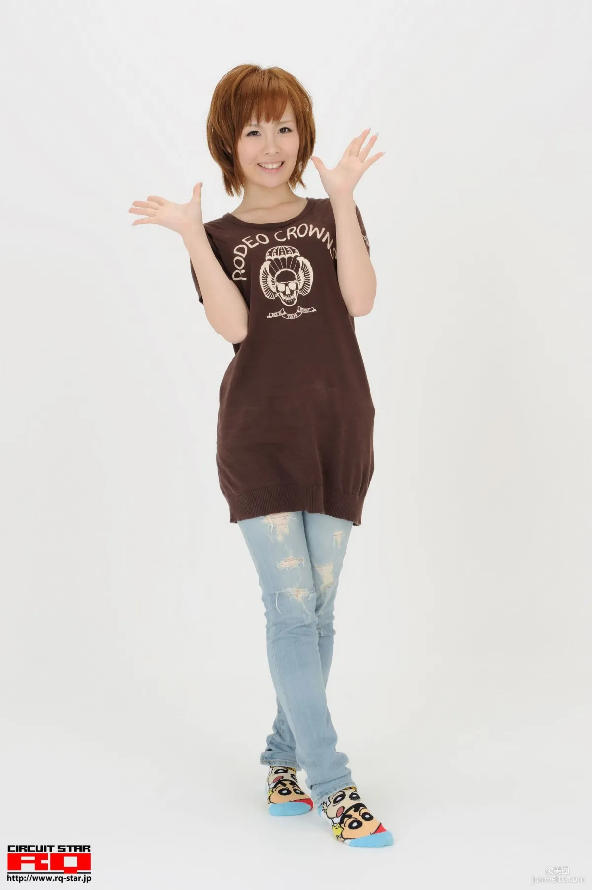 [RQ-STAR] NO.00480 倉持さゆ Private Dress 短发牛仔美女1