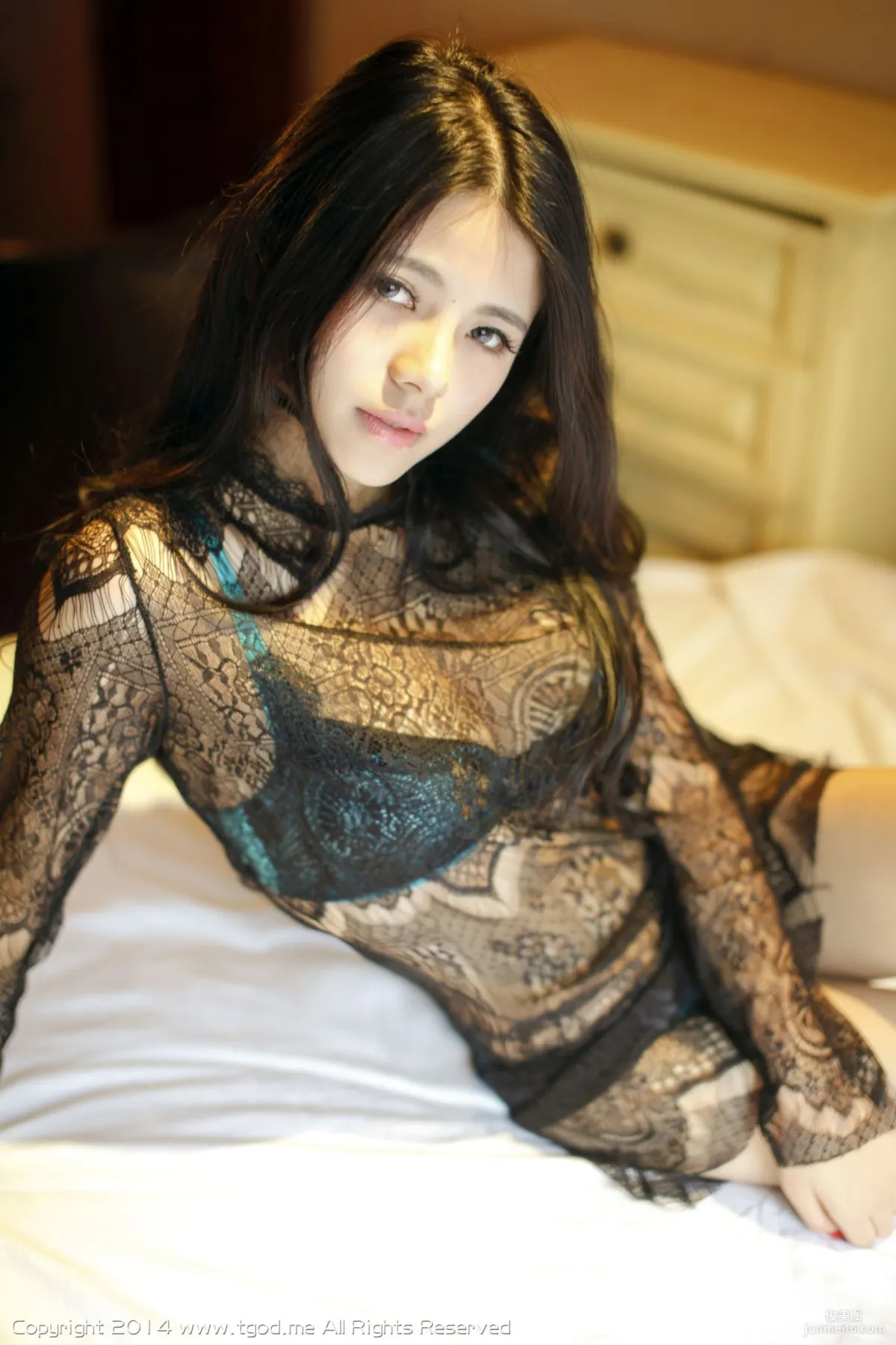Ouyang Nina Na, Hot Lace Sexy Mature Woman [TGOD] Photo Set photo 42
