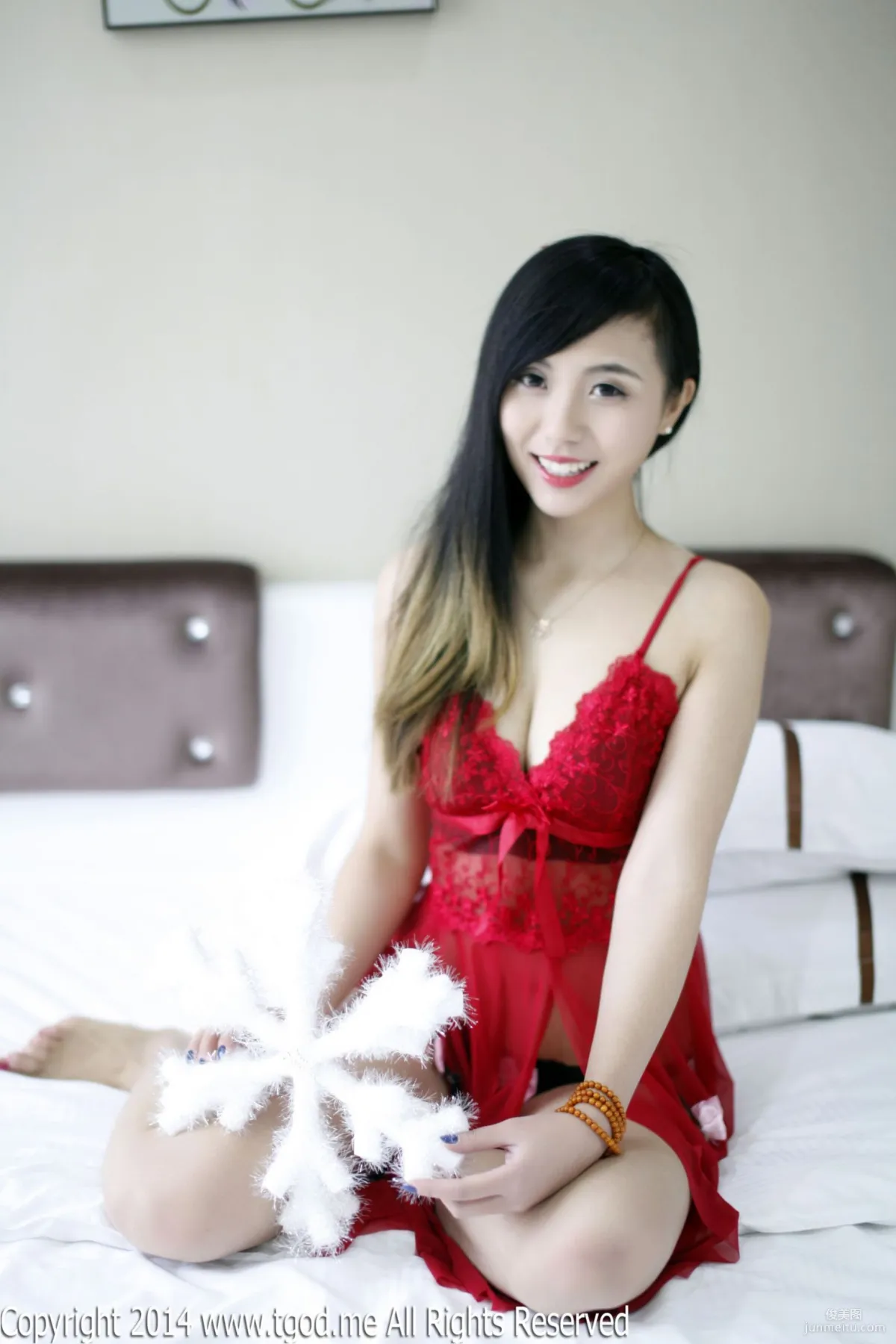 Xie Chenzhuo, The Temptation of Christmas Eve School Uniform [TGOD] Photo Set photo 60